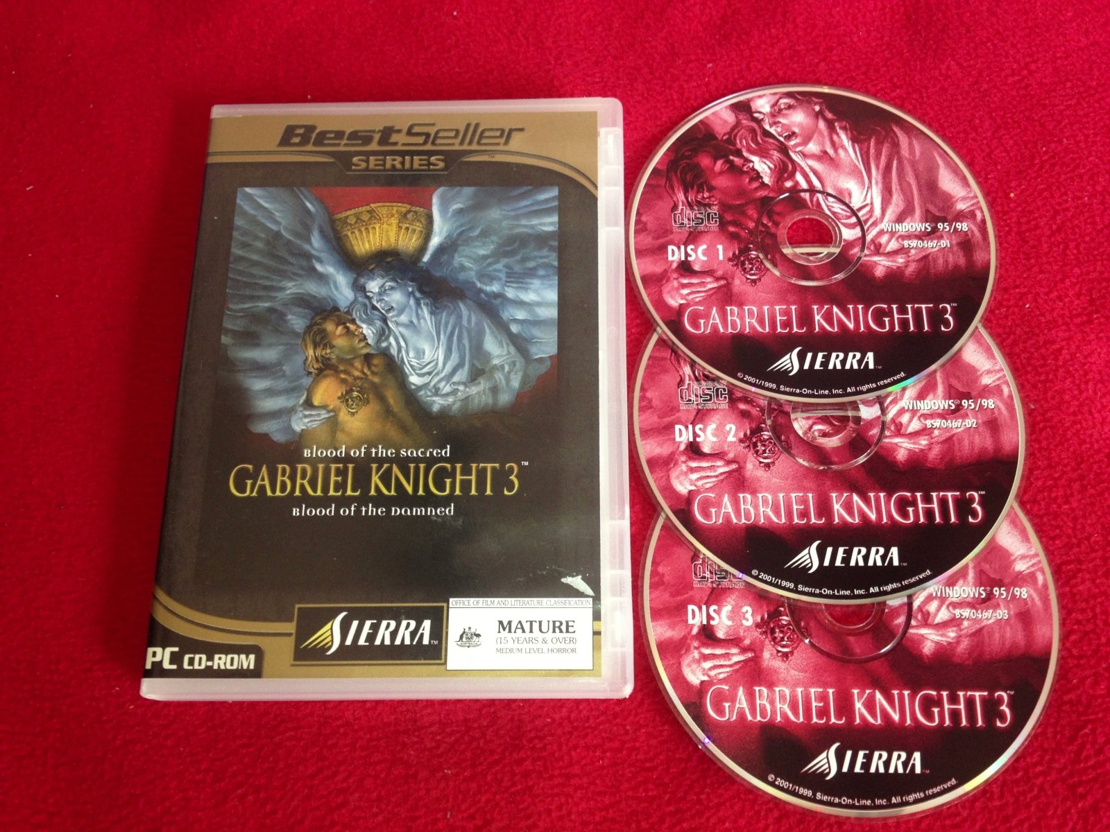 Gabriel Knight 3 - RARE PC Game - PC games, Action and adventure - Level Up Gaming NZ