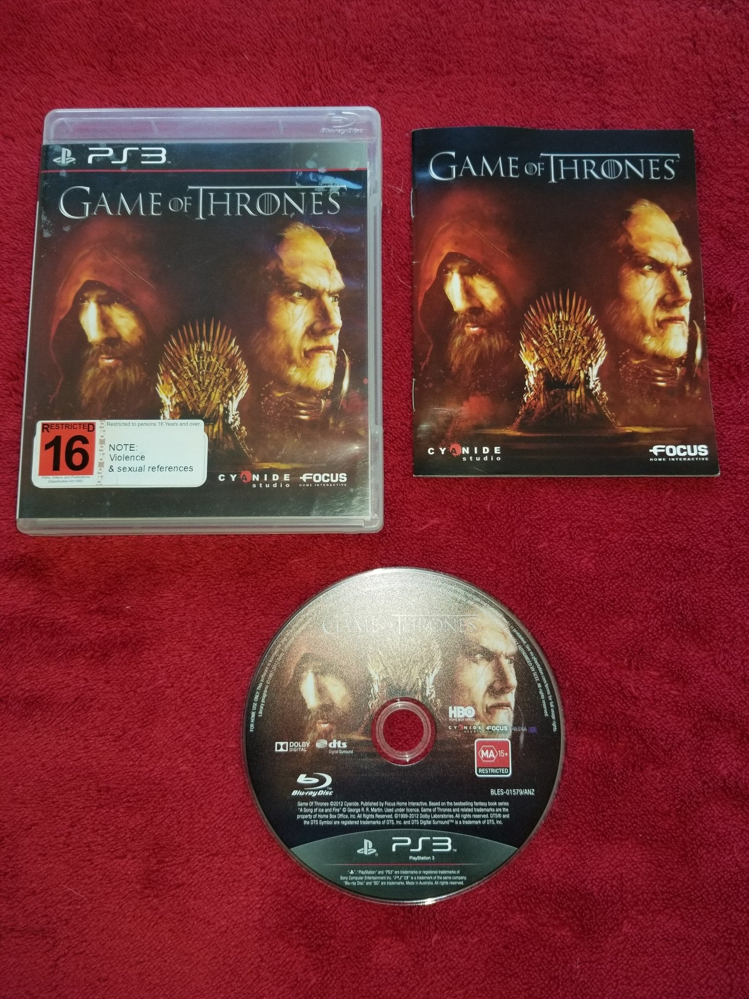 Game of Thrones - PS3 Game - PlayStation 3, Games, Role playing - Level Up Gaming NZ