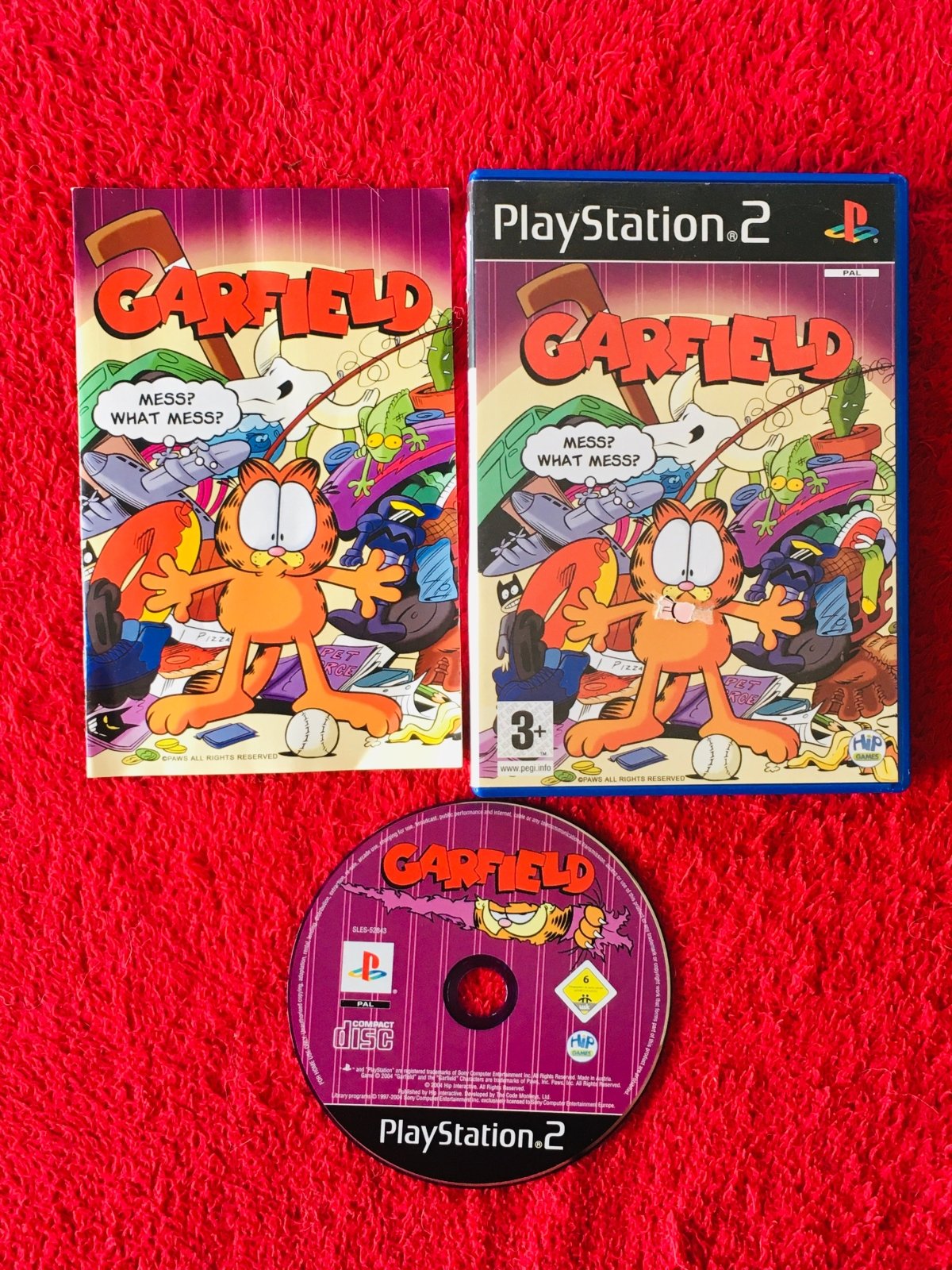Garfield - PS2 Game - PlayStation 2, Games, Action and adventure - Level Up Gaming NZ