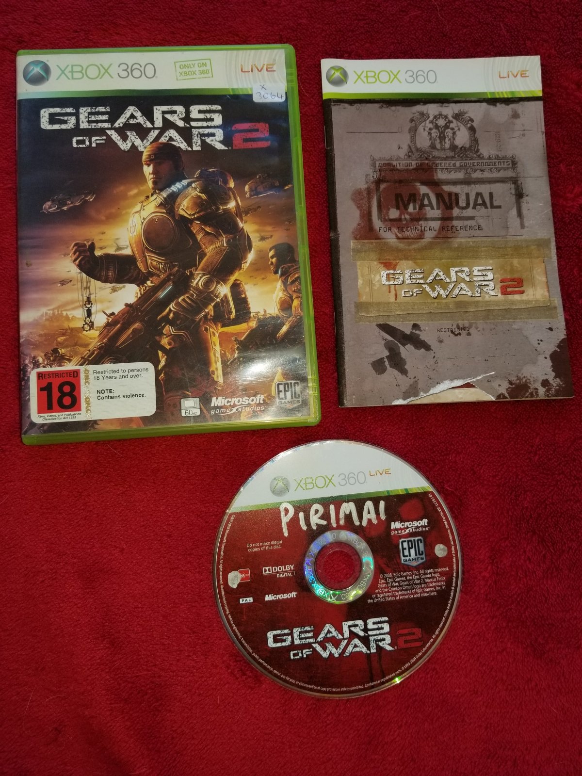 Gears of War 2 - 9/10! XBOX360 Game - Xbox 360, Games, Shooter - Level Up Gaming NZ
