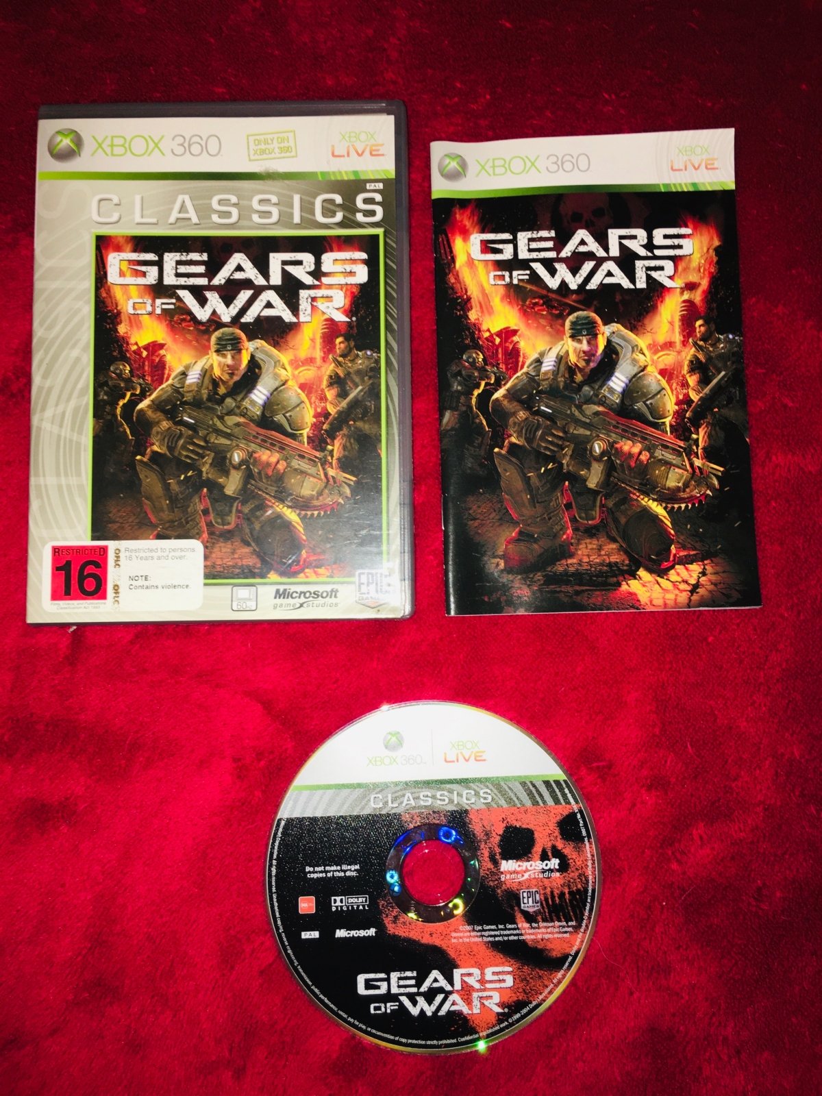 Gears of War - XBOX360 Game - Xbox 360, Games, Shooter - Level Up Gaming NZ