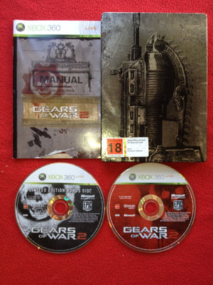 Gears of War 2 Limited Edition Steelbook! - XBOX360 Game