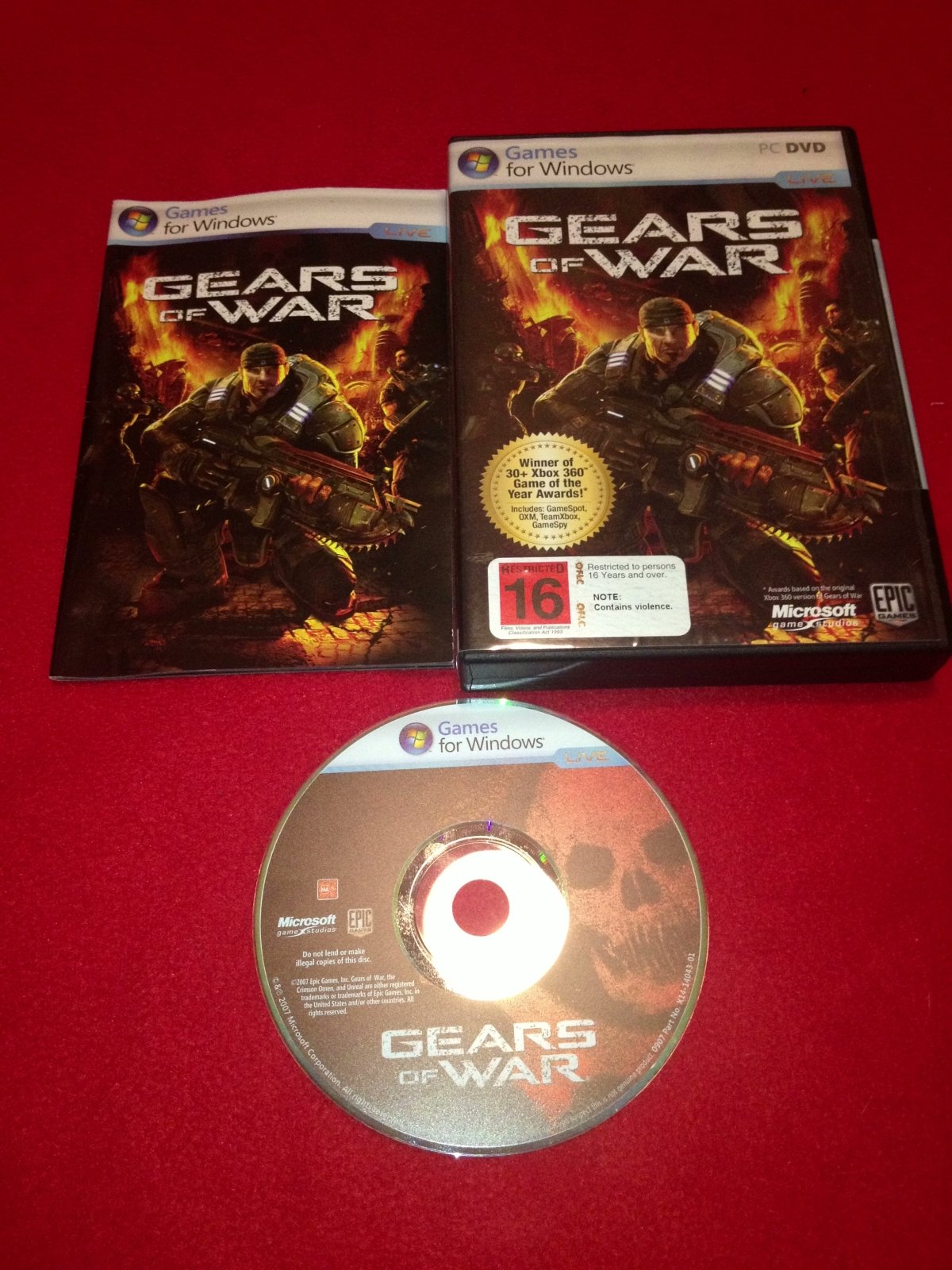 Gears of War - 9/10! PC Game - PC games, Shooter - Level Up Gaming NZ