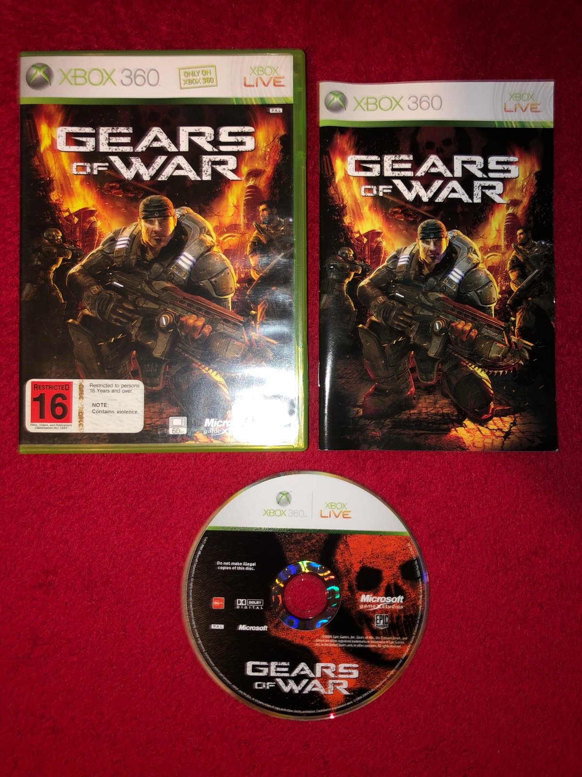 Gears of War - 9.6/10! XBOX360 Game - Xbox 360, Games, Shooter - Level Up Gaming NZ
