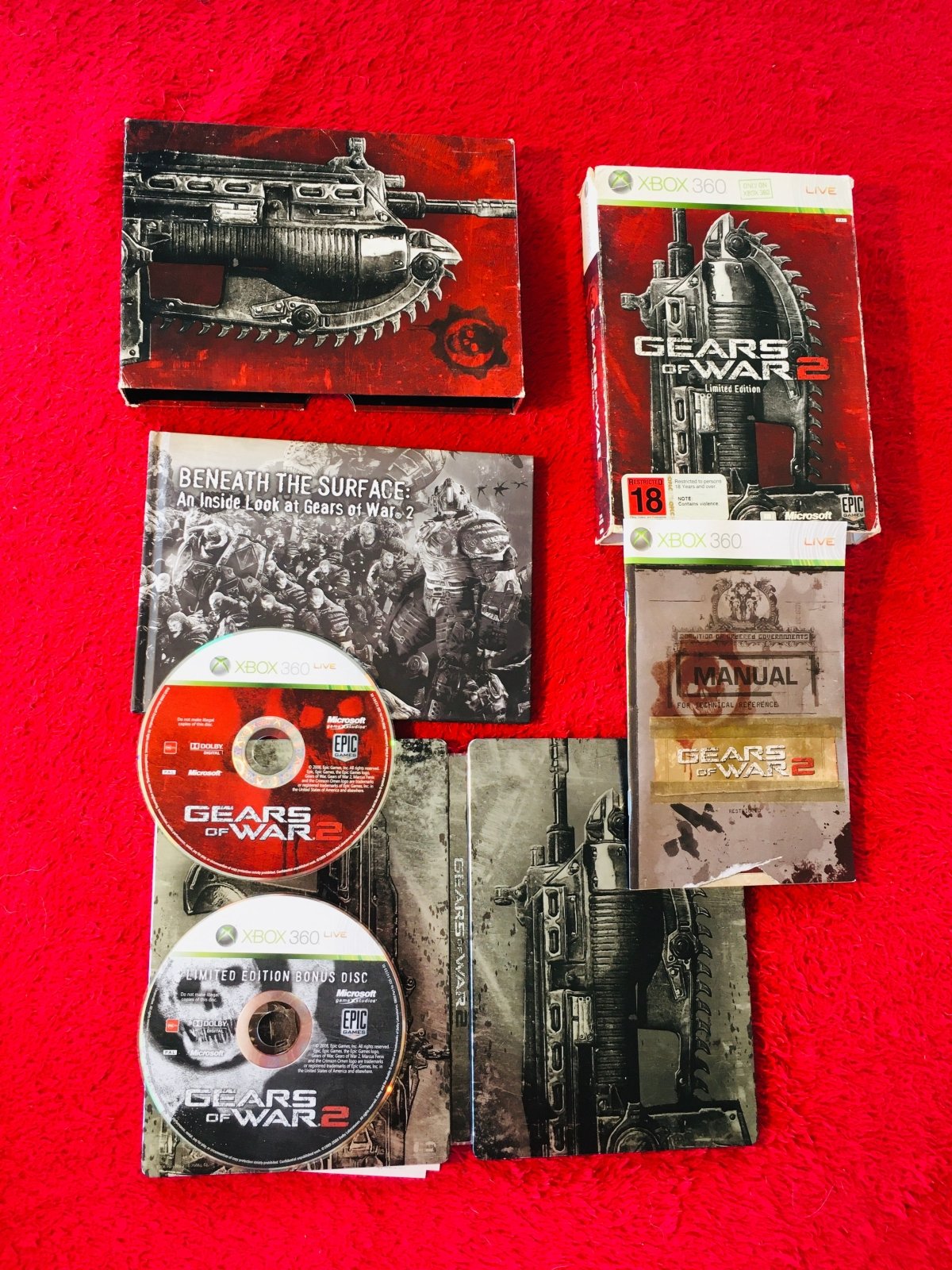 Gears of War 2 Limited Edition - XBOX360 Game - Xbox 360, Games, Shooter - Level Up Gaming NZ