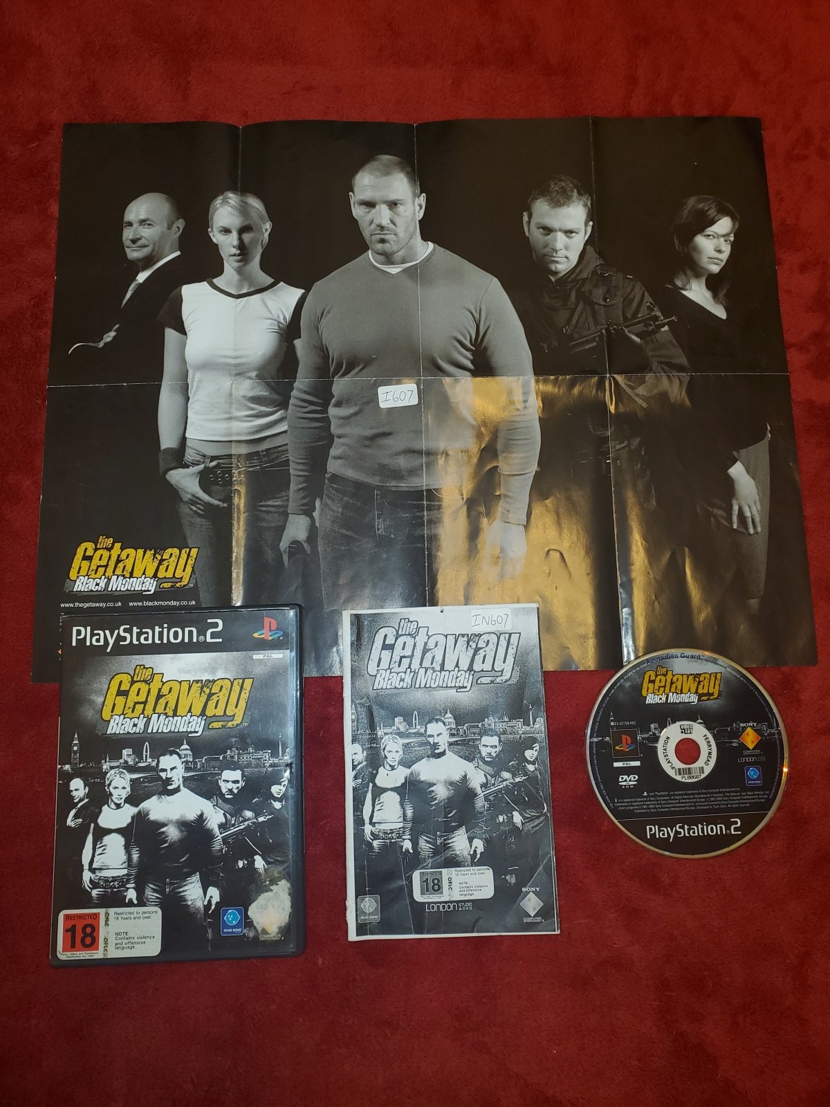 The Getaway: Black Monday - PS2 Game - PlayStation 2, Games, Simulation - Level Up Gaming NZ