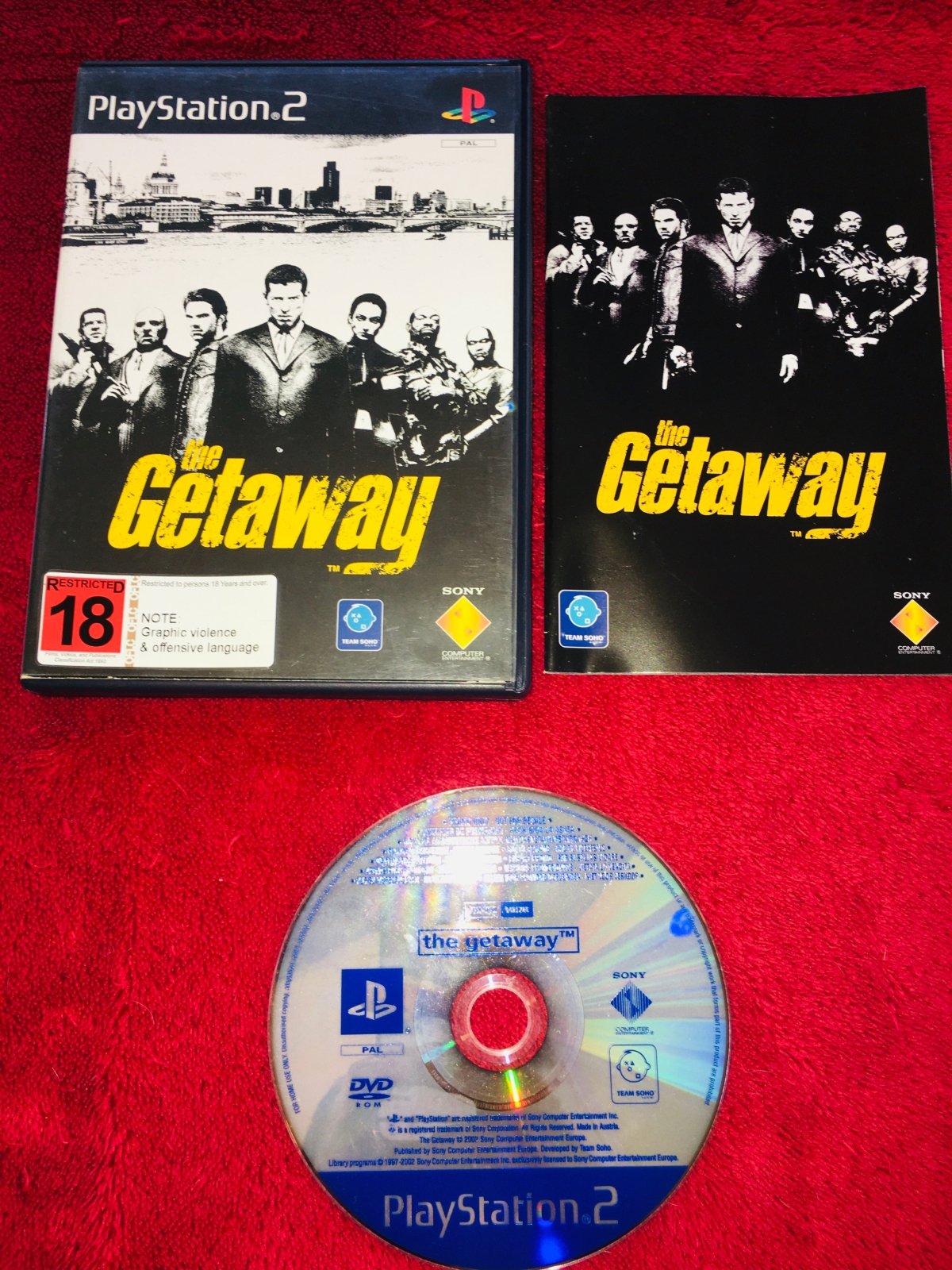 The Getaway - Promo PS2 Game! - PlayStation 2, Games, Action and adventure - Level Up Gaming NZ