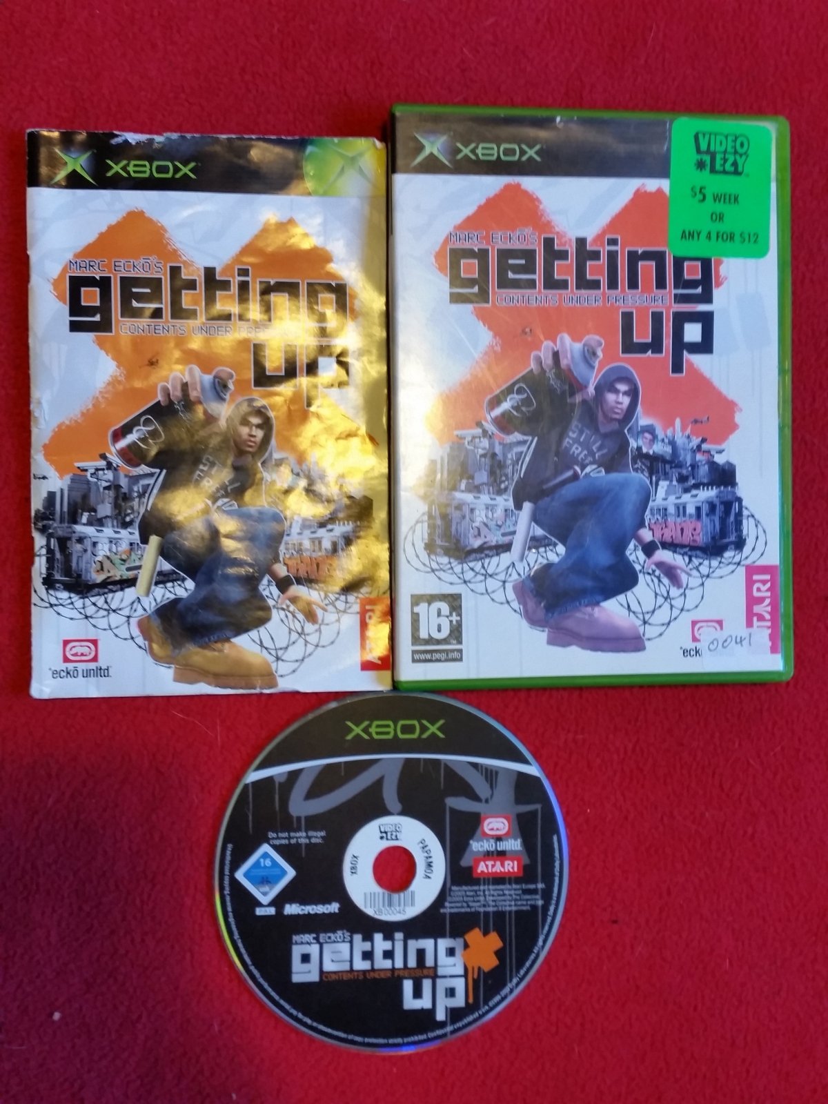 Marc Ecko's Getting Up: Contents Under Pressure - Xbox, Games, Action and adventure - Level Up Gaming NZ