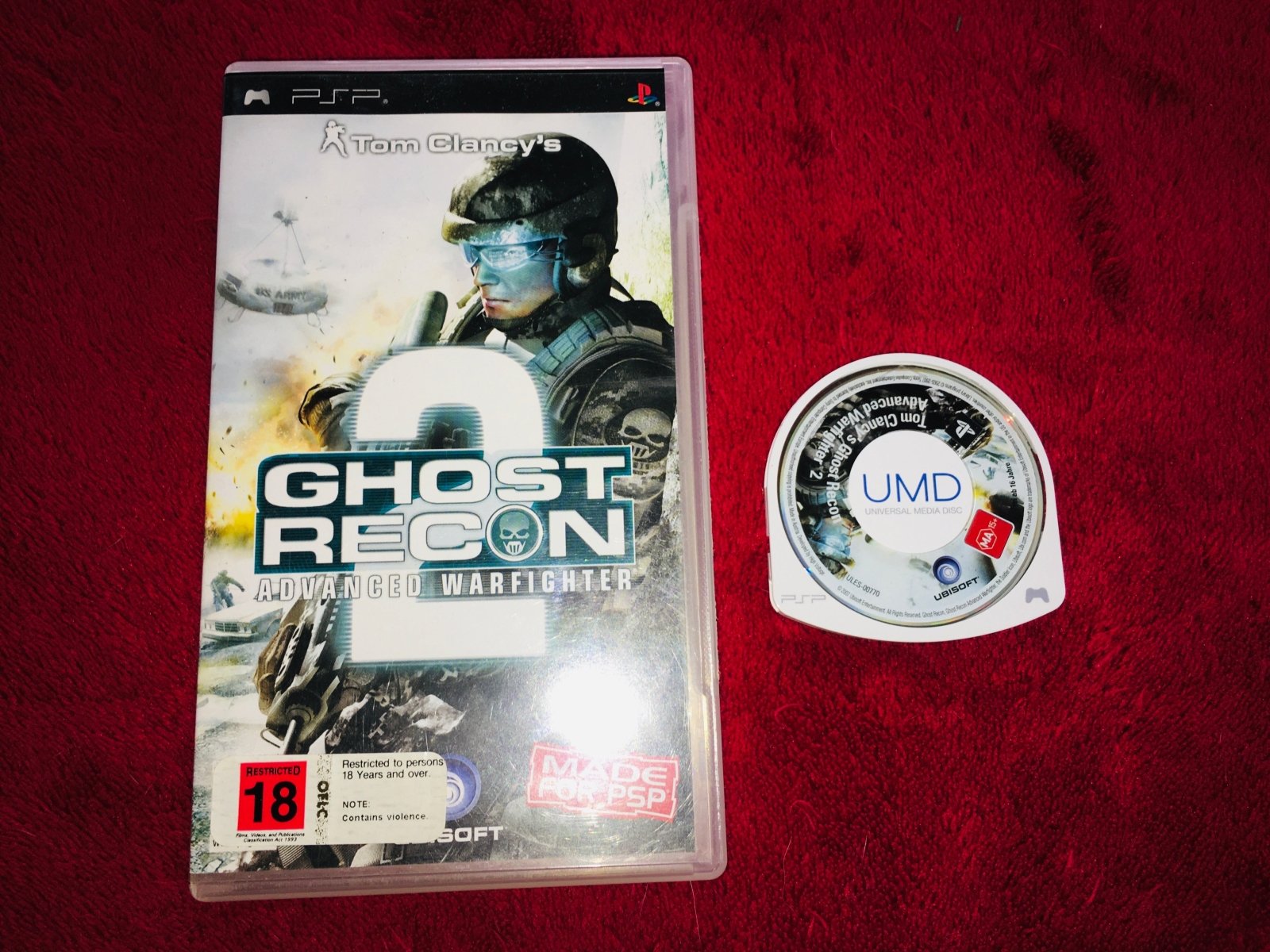 Ghost Recon Advanced Warfighter 2 - PSP Game - Play Station Portable (PSP), Games, Shooter - Level Up Gaming NZ