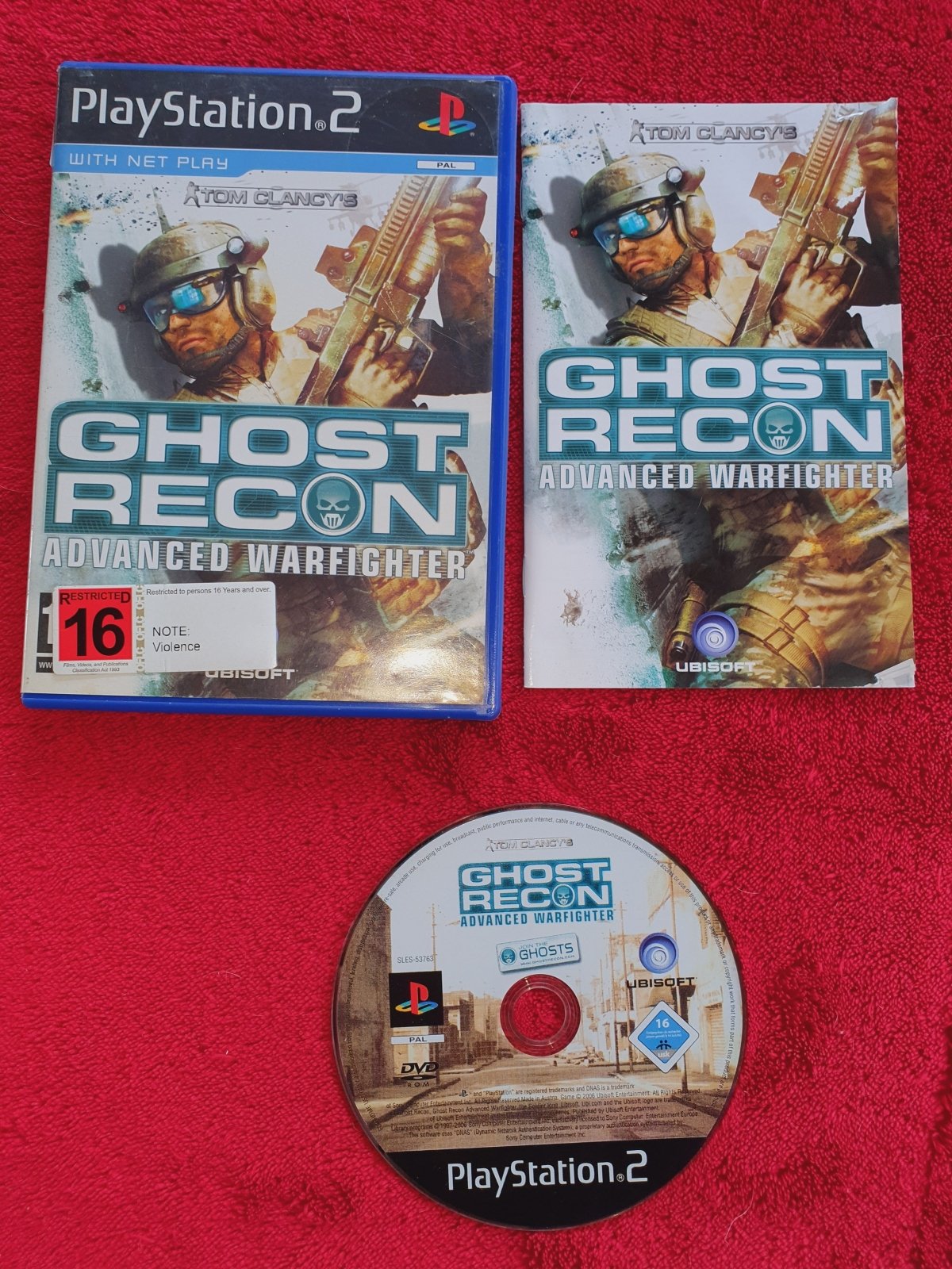 Ghost Recon: Advanced Warfighter - PS2 Game - PlayStation 2, Games, Shooter - Level Up Gaming NZ
