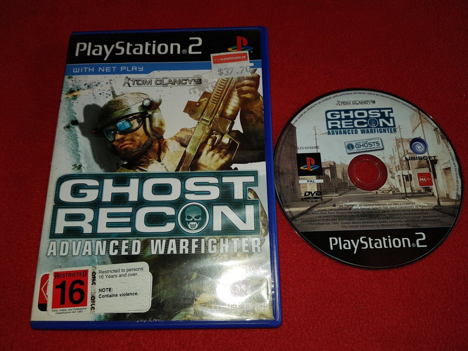 Ghost Recon: Advanced Warfighter - PS2 Game - PlayStation 2, Games, Shooter - Level Up Gaming NZ