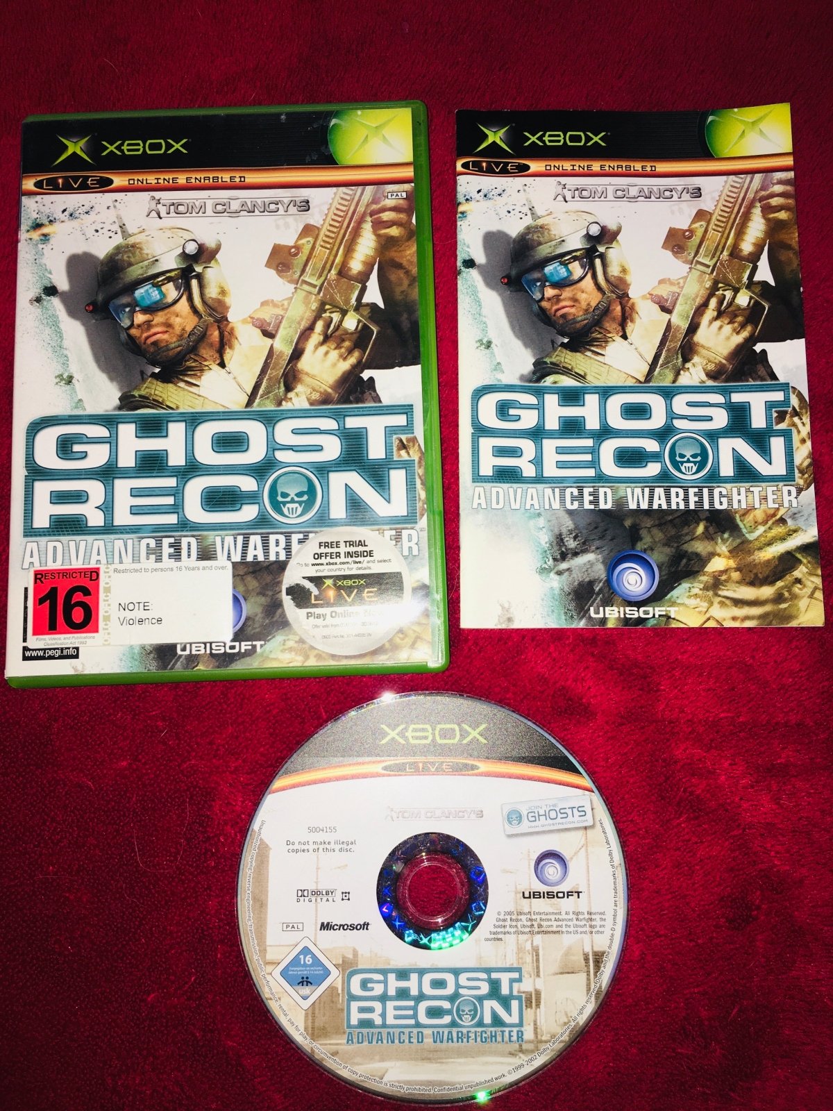 Ghost Recon: Advanced Warfighter - XBOX Game - Xbox, Games, Shooter - Level Up Gaming NZ