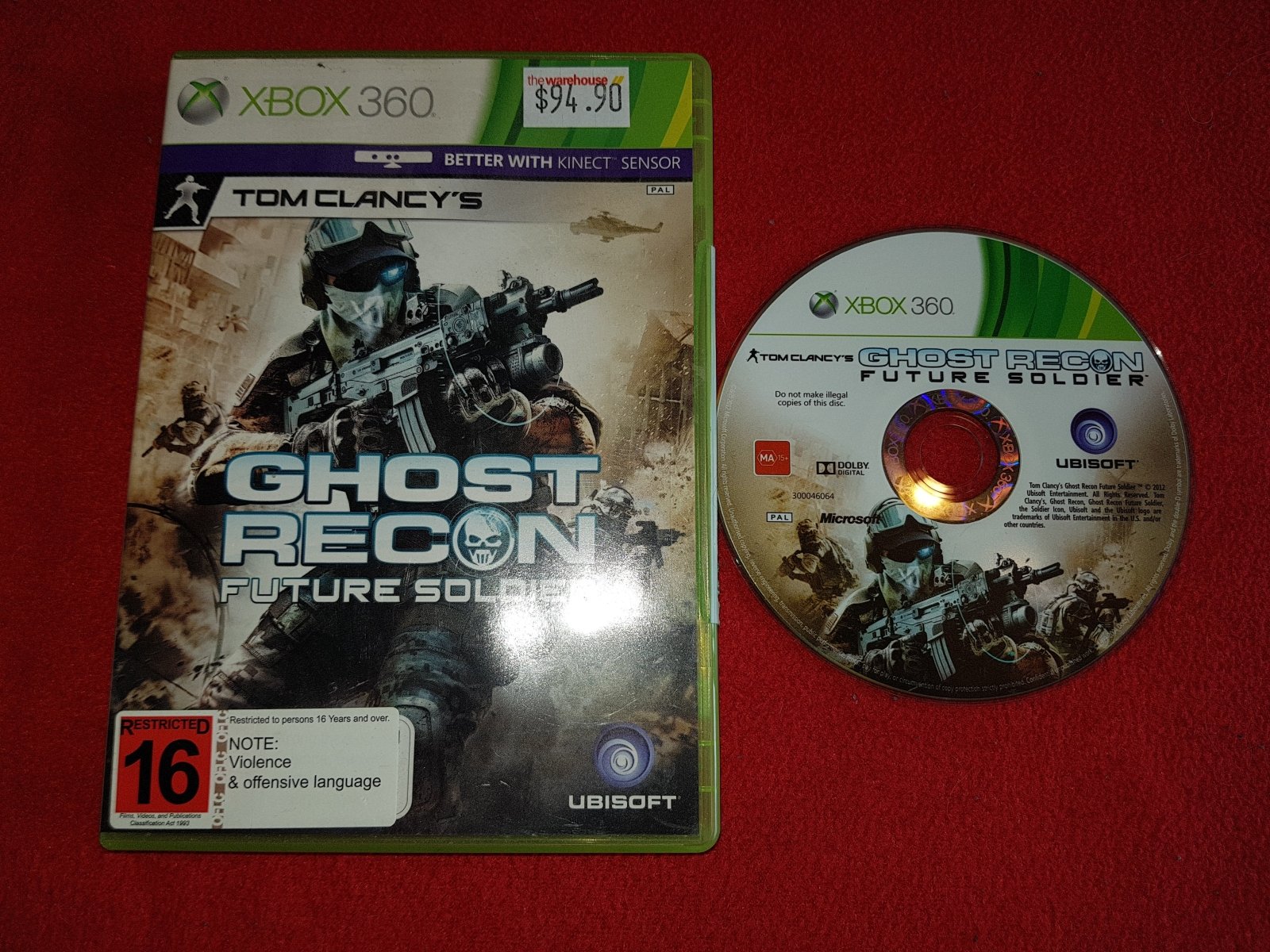 Ghost Recon: Future Soldier - XBOX360 Game - Xbox 360, Games, Shooter - Level Up Gaming NZ