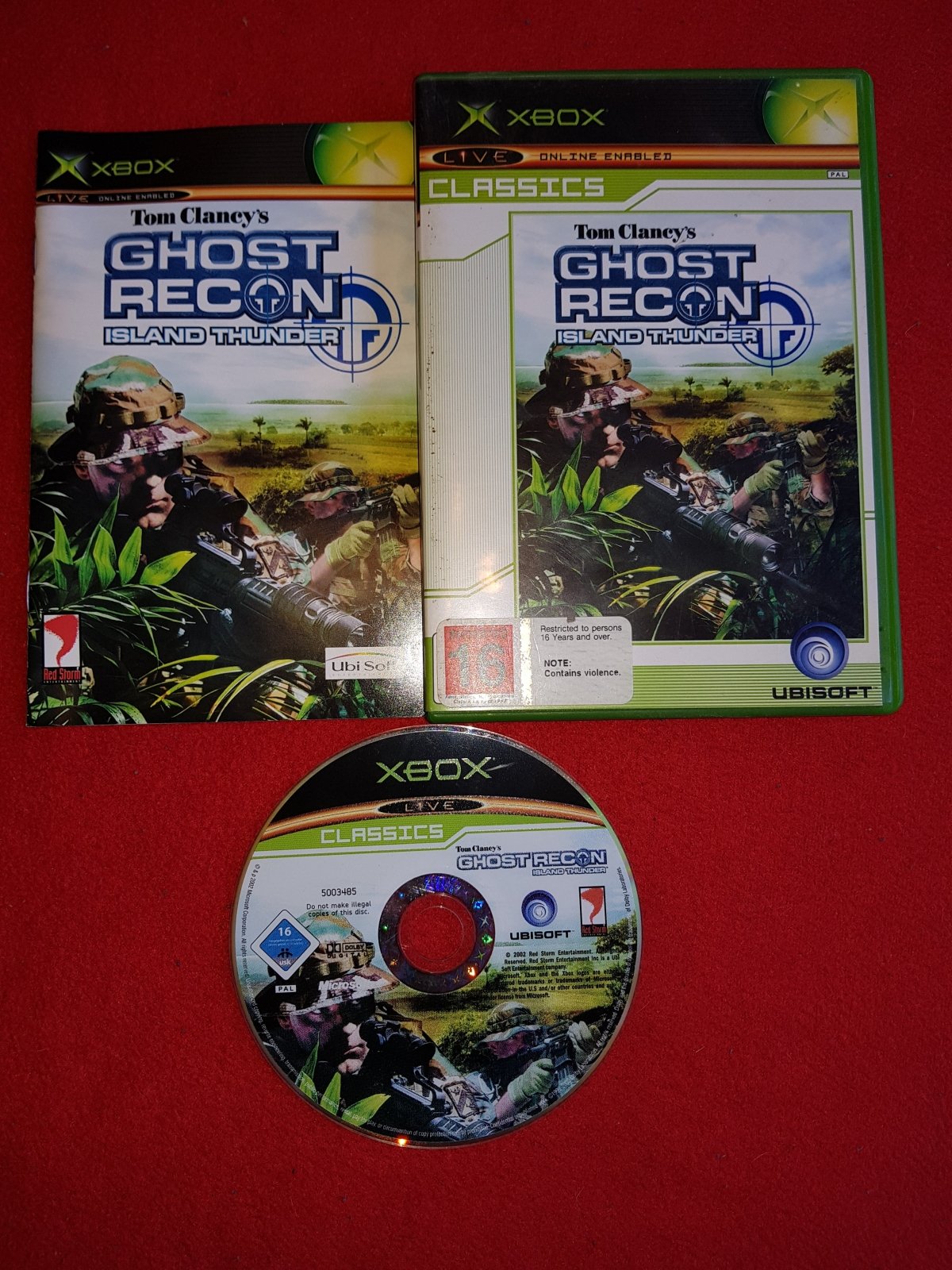 Ghost Recon: Island Thunder - XBOX Game - Xbox, Games, Shooter - Level Up Gaming NZ