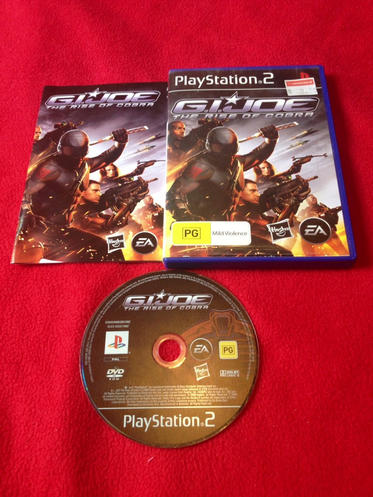 G.I. Joe: The Rise of Cobra - PS2 Game - PlayStation 2, Games, Action and adventure - Level Up Gaming NZ