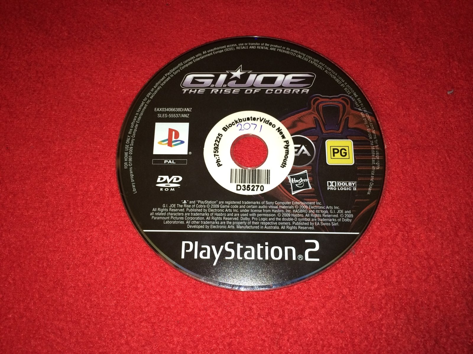 G.I. Joe: The Rise of Cobra - PS2 Game - PlayStation 2, Games, Action and adventure - Level Up Gaming NZ
