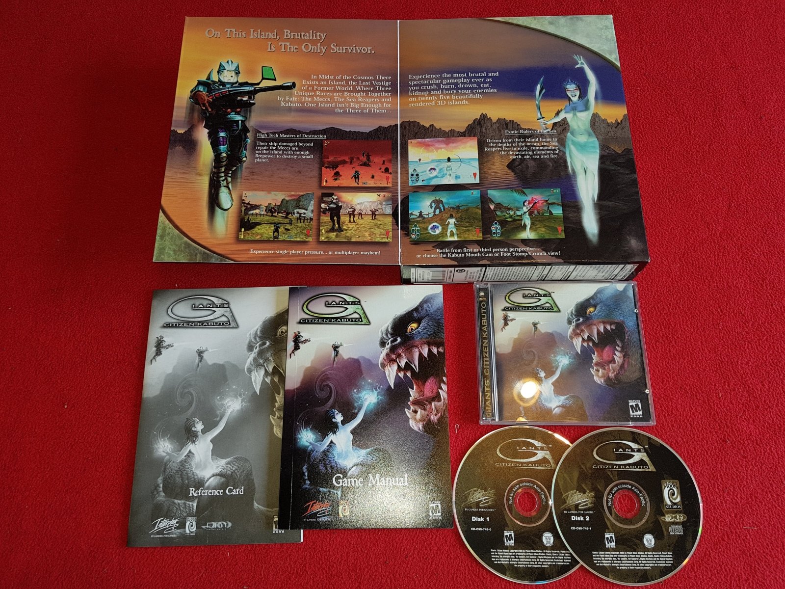 Giants: Citizen Kabuto - 9/10! RARE + BOXED PC Game - PC games, Shooter - Level Up Gaming NZ