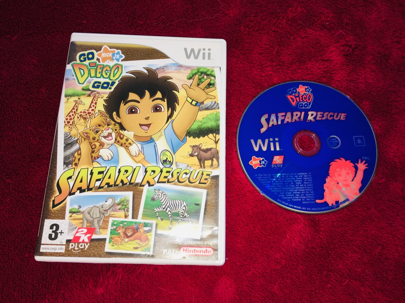 Go, Diego, Go! Safari Rescue - Wii Game - Wii Games - Level Up Gaming NZ