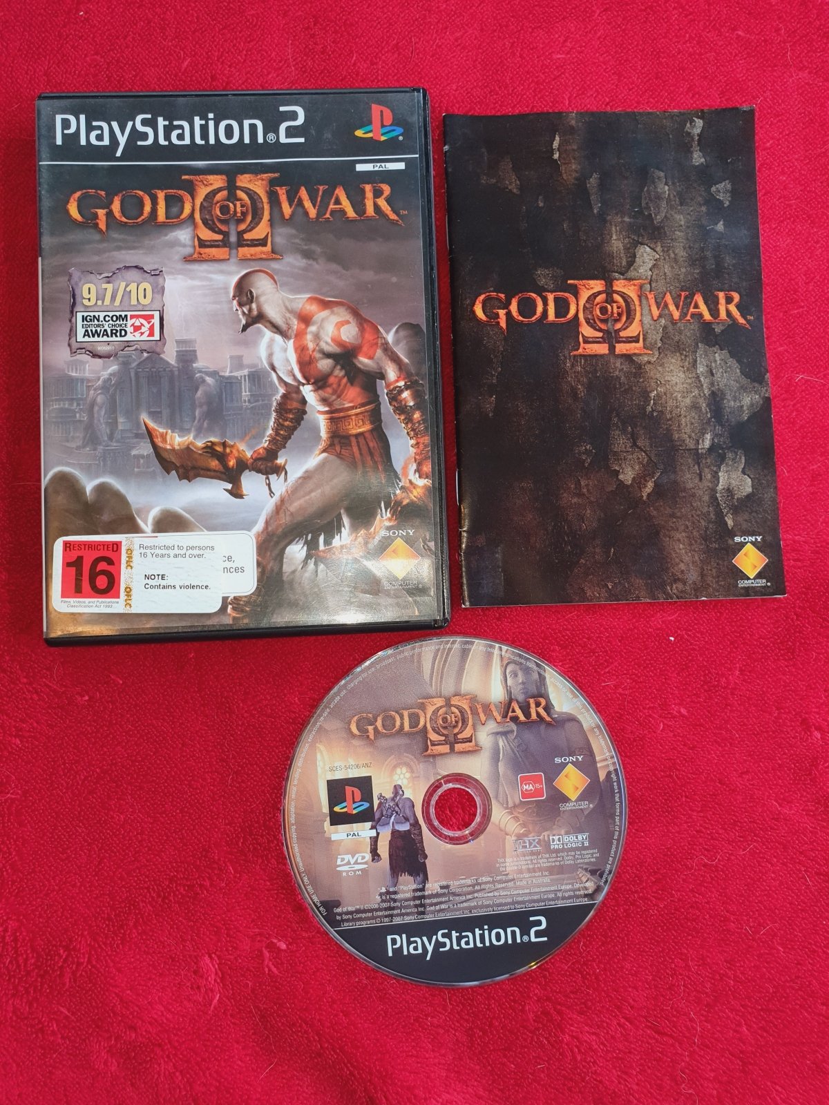 God of War 2 - 9.2/10! PS2 Game - PlayStation 2, Games, Action and adventure - Level Up Gaming NZ