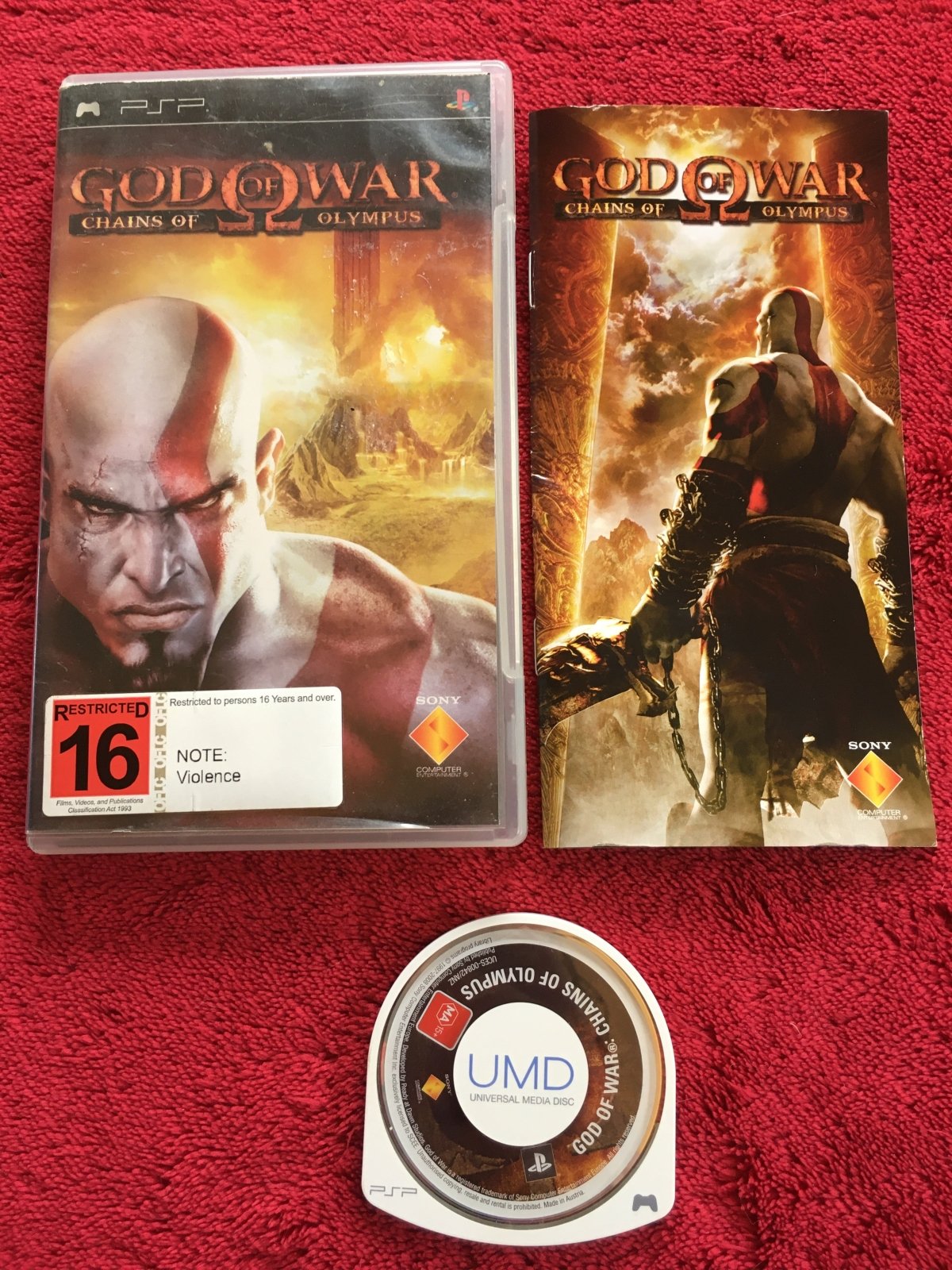 God of War: Chains of Olympus - 9.4/10! PSP Game - Play Station Portable (PSP), Games, Action and Adventure - Level Up Gaming NZ