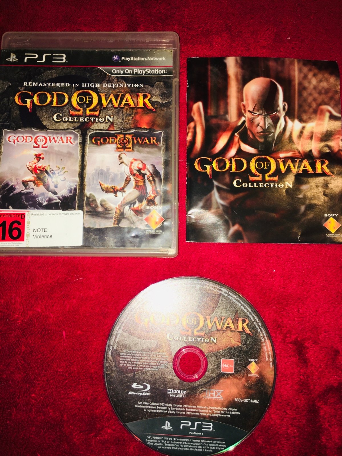 God Of War Collection - PS3 Game - PlayStation 3, Games, Action and adventure - Level Up Gaming NZ