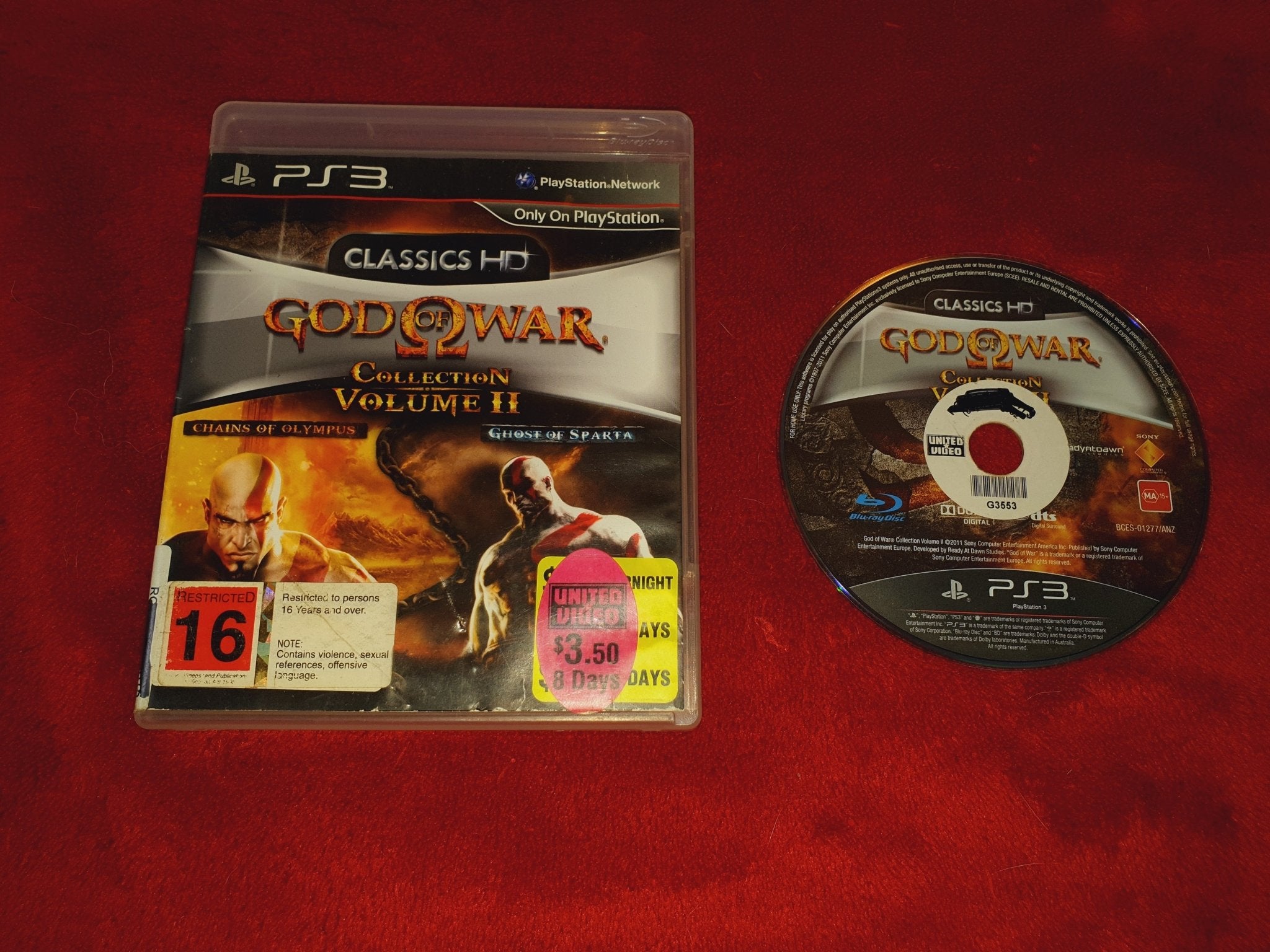 God of War Collection Volume 2 - PS3 Game - PlayStation 3, Games, Action and adventure - Level Up Gaming NZ