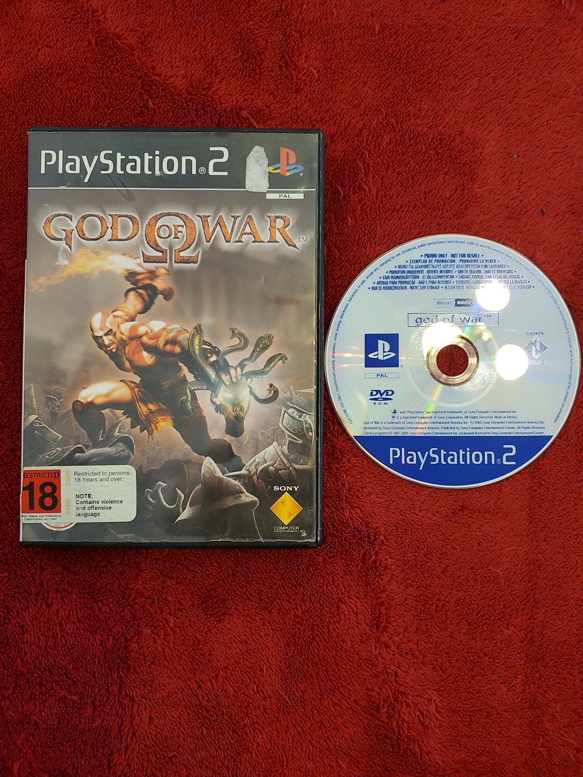 God of War - 9.3/10! PS2 Game - PlayStation 2, Games, Action and adventure - Level Up Gaming NZ