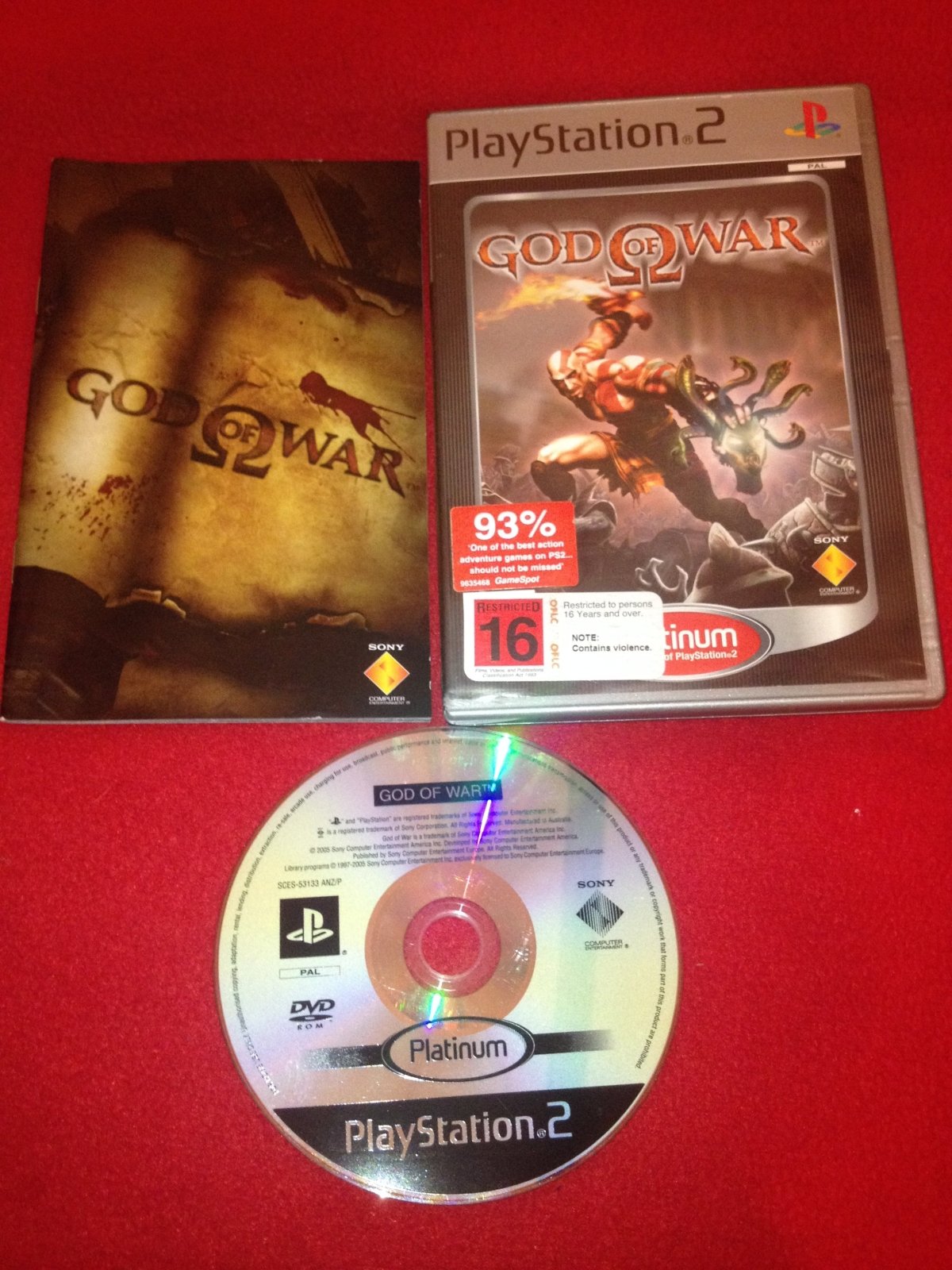 God of War - 9.3/10! AS NEW PS2 Game - PlayStation 2, Games, Action and adventure - Level Up Gaming NZ
