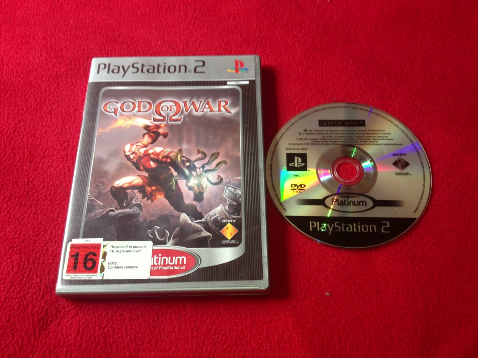 God of War - PS2 Game - PlayStation 2, Games, Action and adventure - Level Up Gaming NZ