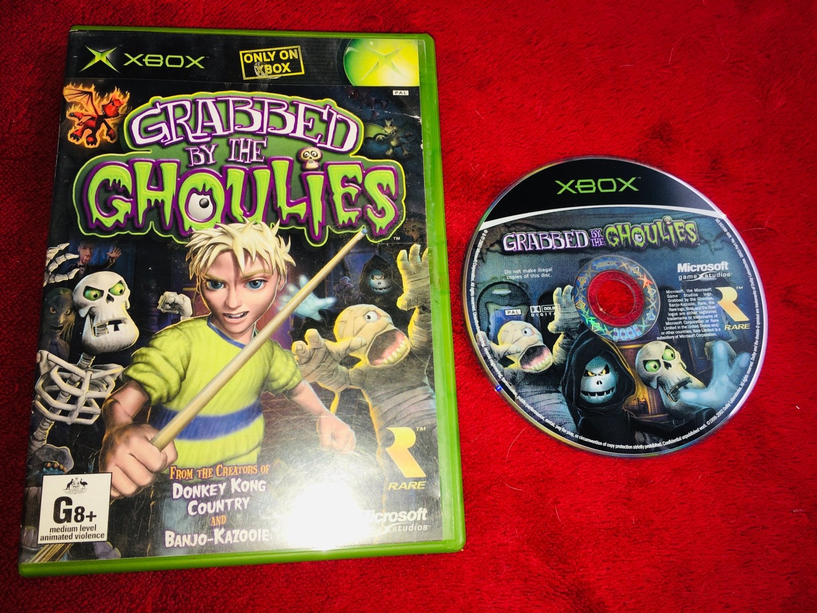 Grabbed by the Ghoulies - XBOX Game - Xbox, Games, Action and adventure - Level Up Gaming NZ