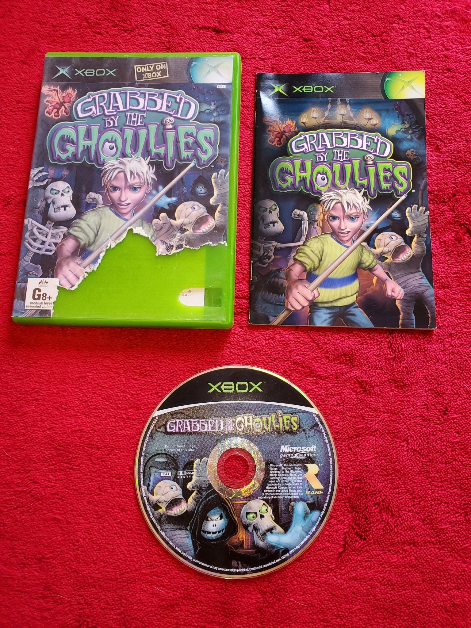 Grabbed by the Ghoulies - XBOX Game - Xbox - Xbox, Games, Action and adventure - Level Up Gaming NZ