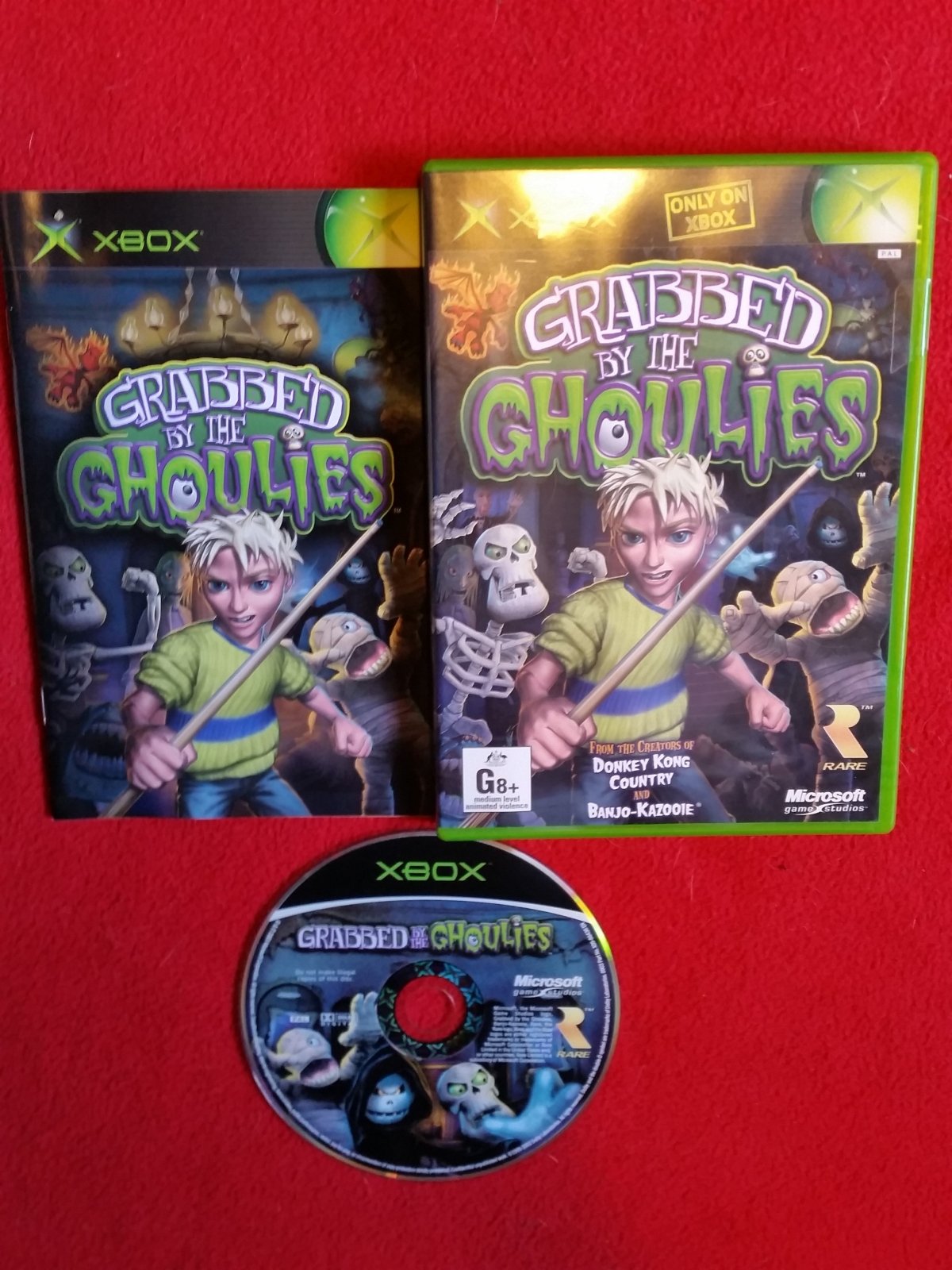 Grabbed by the Ghoulies - AS NEW XBOX Game - Xbox, Games, Action and adventure - Level Up Gaming NZ