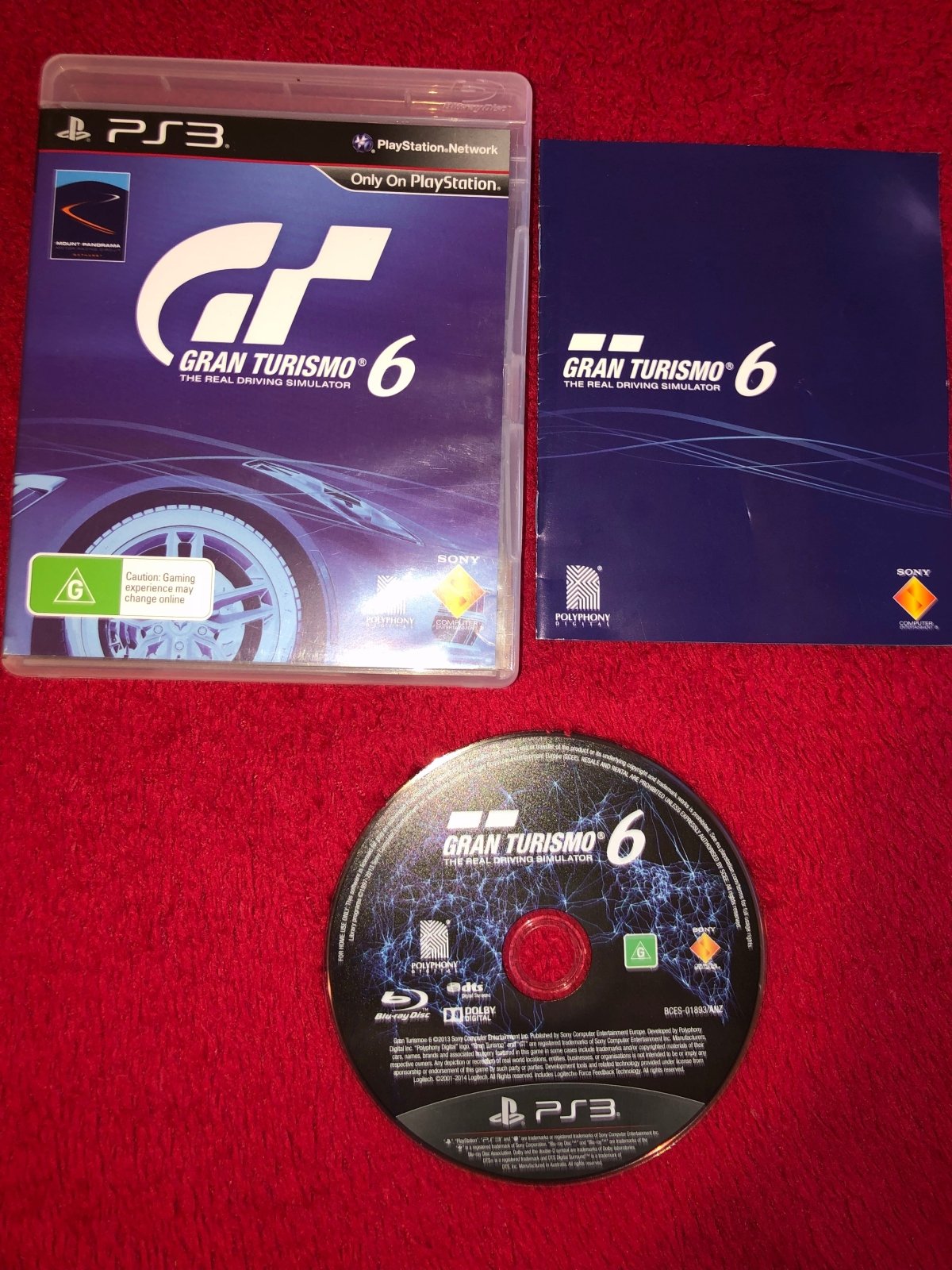 Gran Turismo 6 - AS NEW PS3 Game - PlayStation 3, Games, Driving and racing - Level Up Gaming NZ