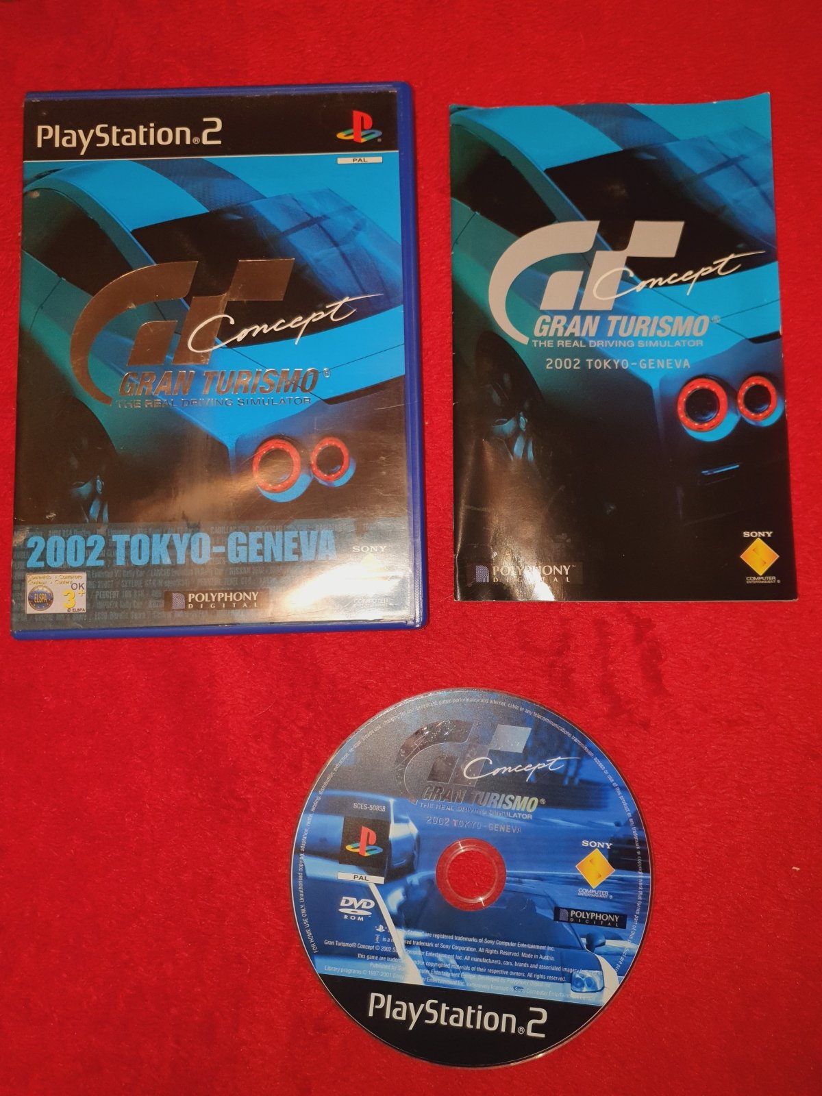 Gran Turismo Concept 2002 Tokyo - Geneva - PS2 Game - PlayStation 2, Games, Driving and racing - Level Up Gaming NZ