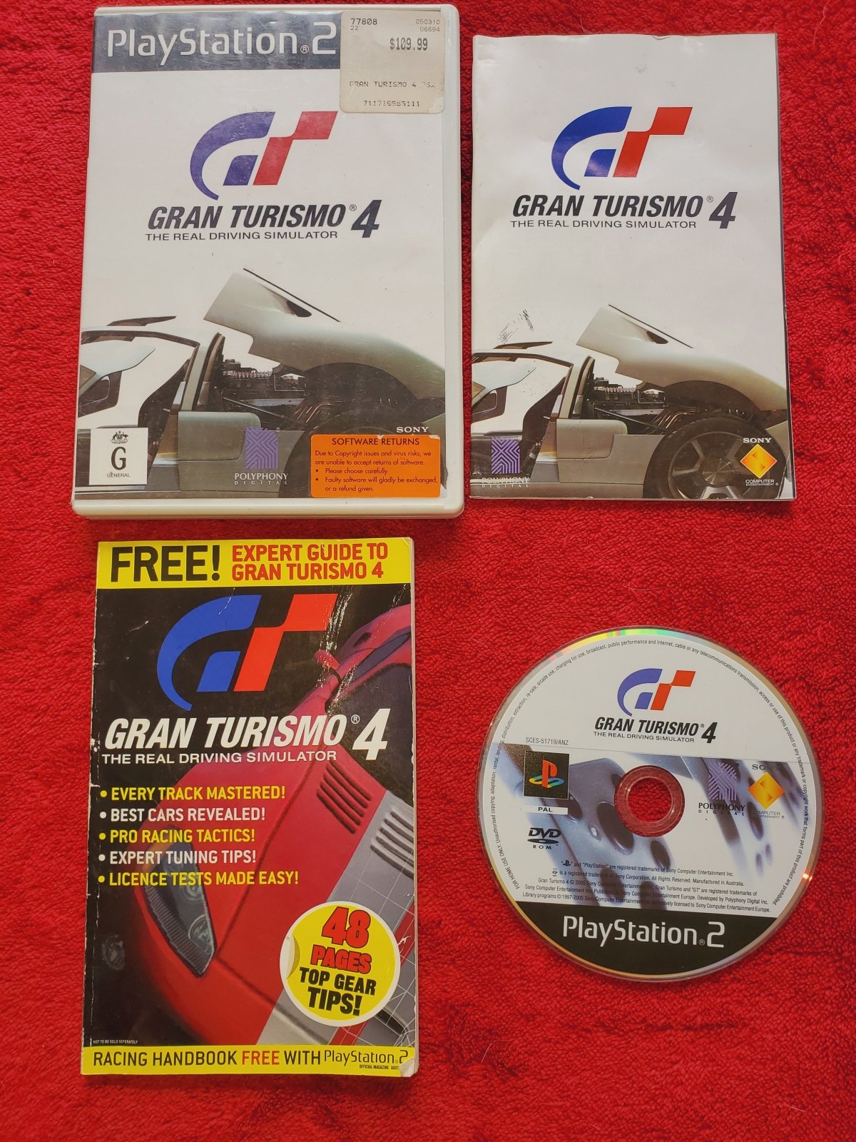 Gran Turismo 4 & Expert Guide! - 8.9/10! PS2 Game - PlayStation 2, Games, Driving and racing - Level Up Gaming NZ