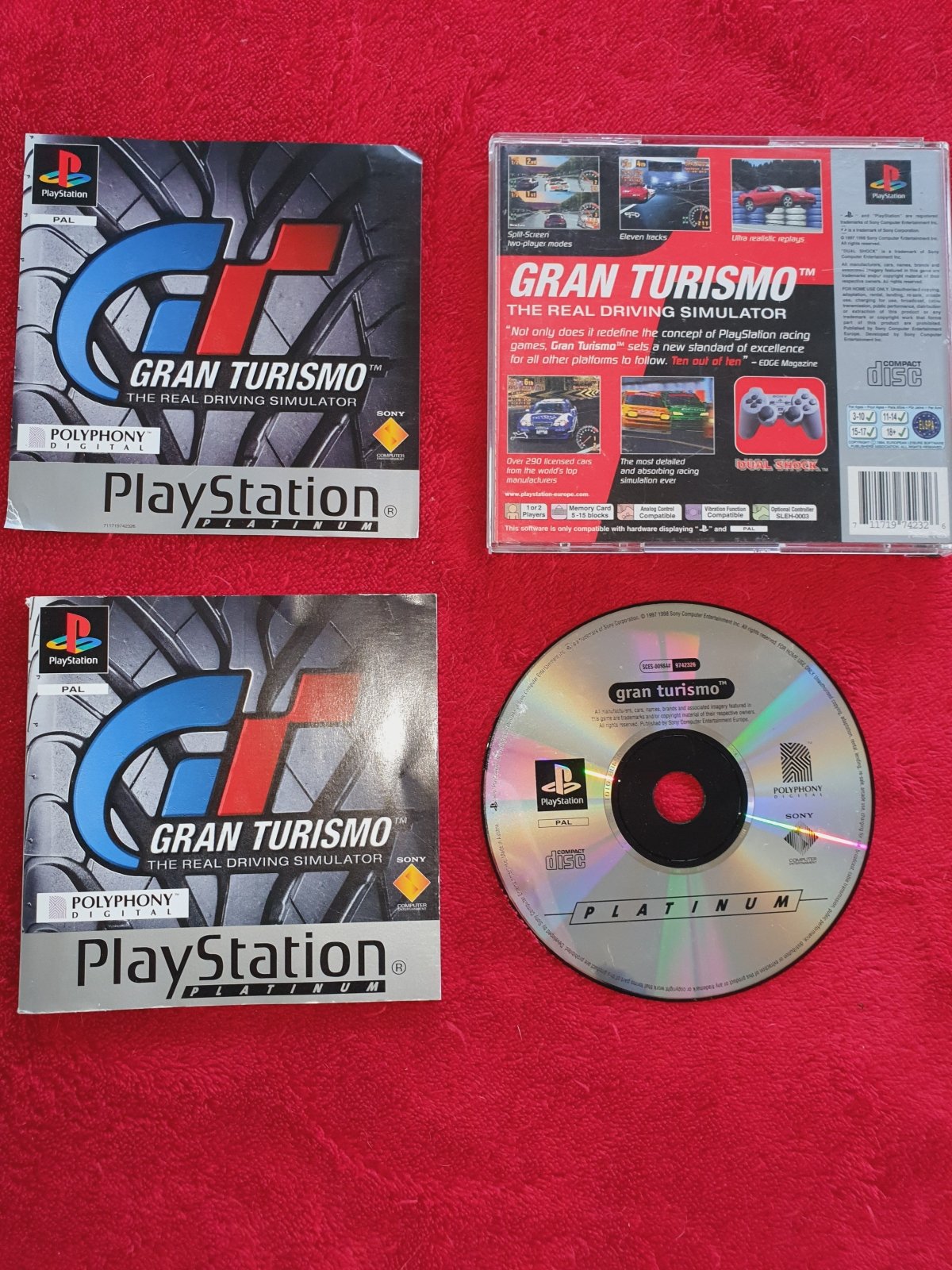 Gran Turismo - PS1 Game - PlayStation, Games, Driving and racing - Level Up Gaming NZ