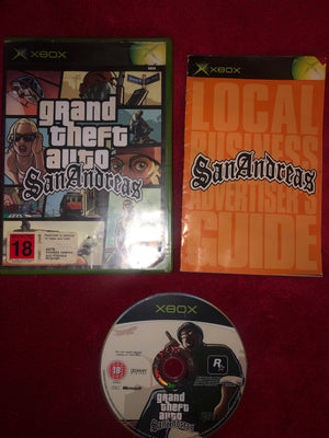 Grand Theft Auto: San Andreas - XBOX Game