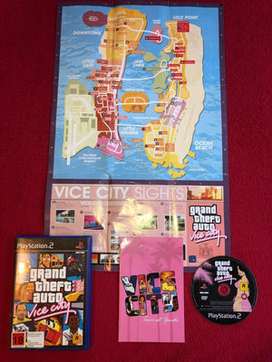 Grand Theft Auto: Vice City - 9.6/10! PS2 Game COMPLETE