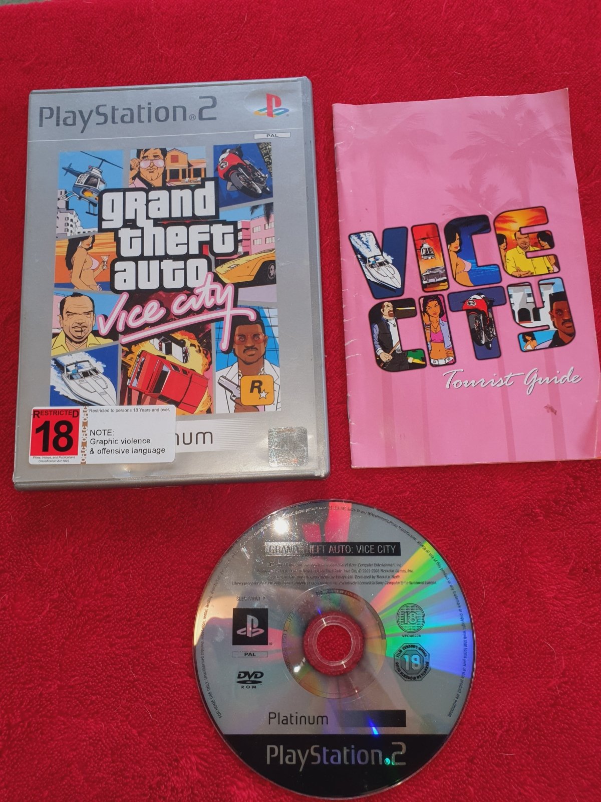 Grand Theft Auto: Vice City - 9.6/10! PS2 Game - PlayStation 2, Games, Action and adventure - Level Up Gaming NZ