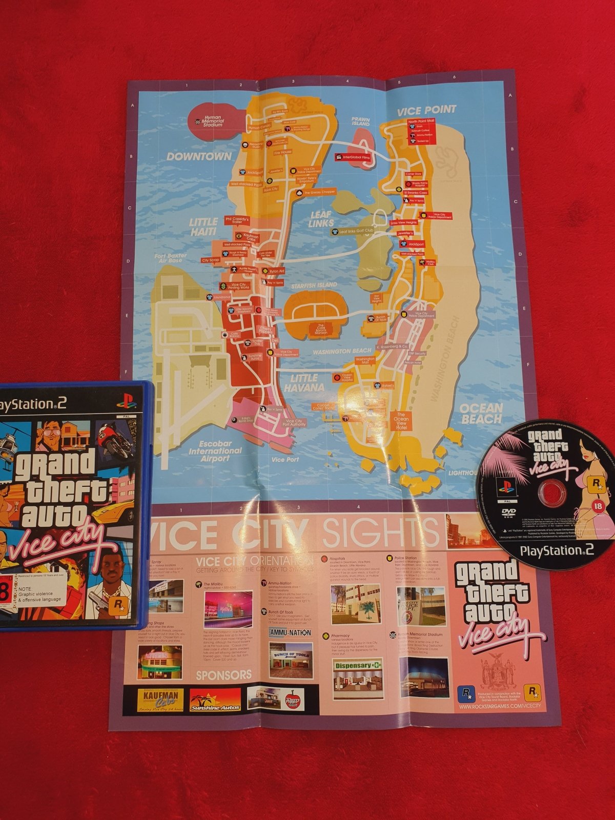 Grand Theft Auto: Vice City - 9.6/10! PS2 Game - PlayStation 2, Games, Action and adventure - Level Up Gaming NZ