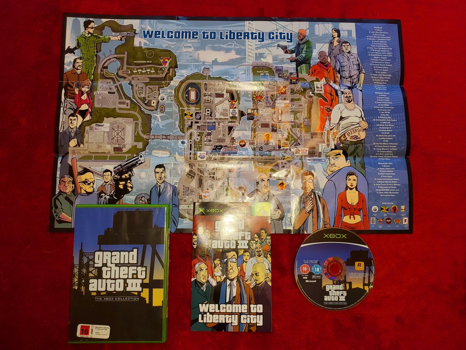 Grand Theft Auto 3 WITH MAP - 9.6/10! XBOX Game - Xbox, Games, Action and adventure - Level Up Gaming NZ