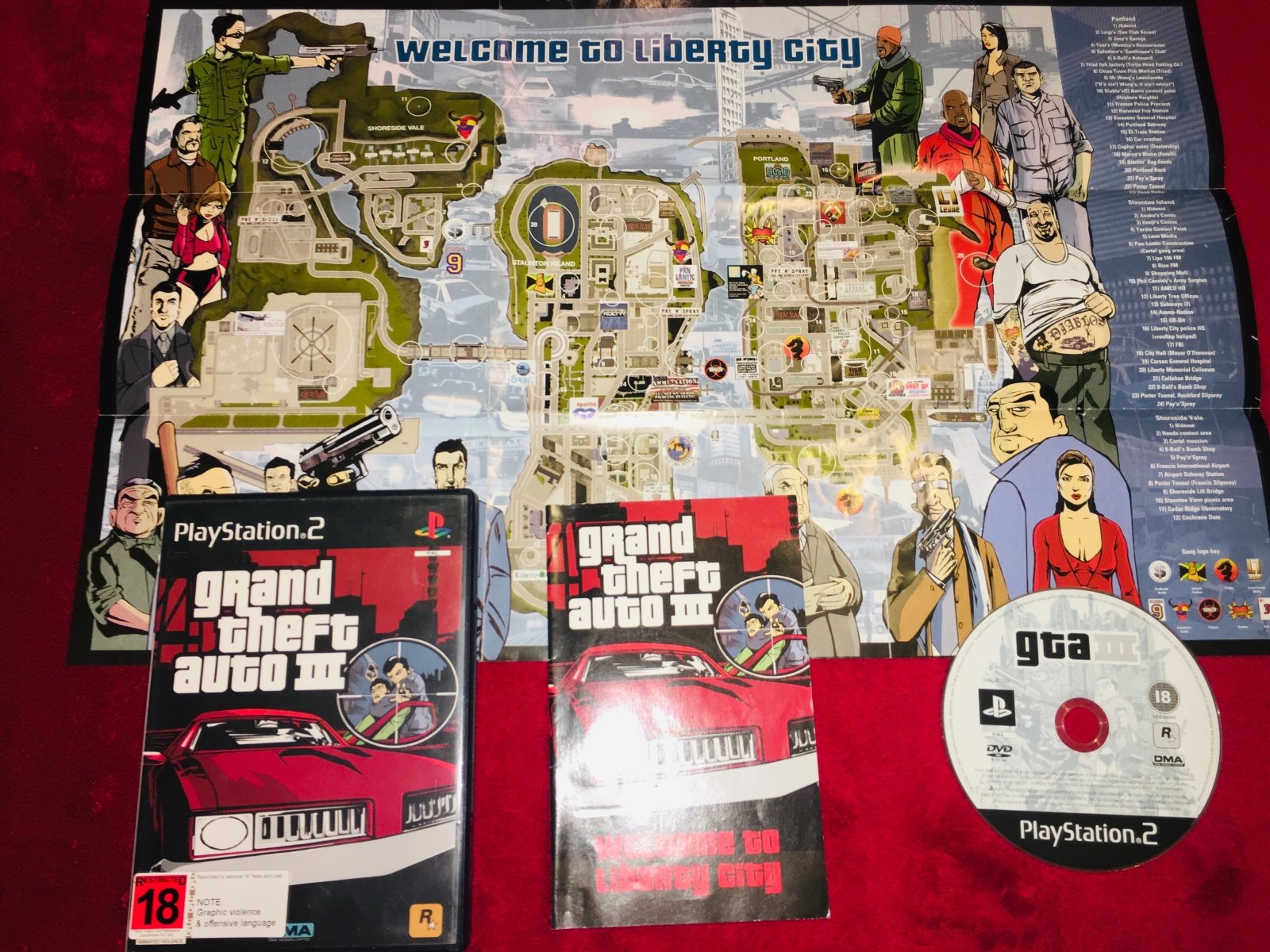 Grand Theft Auto 3 - 9.6/10! PS2 Game Collector's Copy WITH MAP - PlayStation 2, Games, Action and adventure - Level Up Gaming NZ