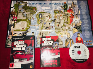 Grand Theft Auto 3 - 9.6/10! PS2 Game Collector's Copy WITH MAP