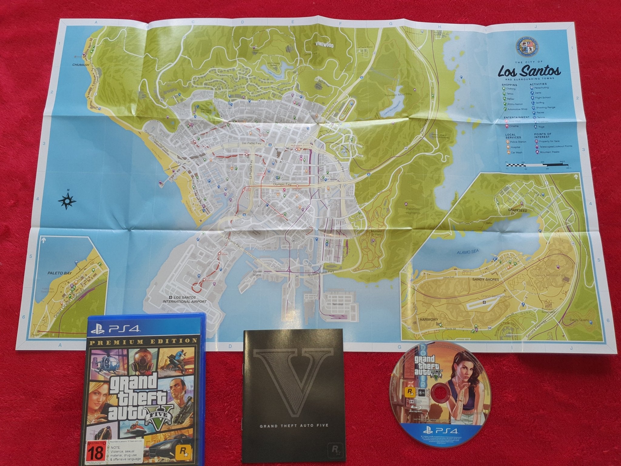 Grand Theft Auto 5 - 9/10! COMPLETE PS4 Game - PS4 - PlayStation 4, Games - Level Up Gaming NZ