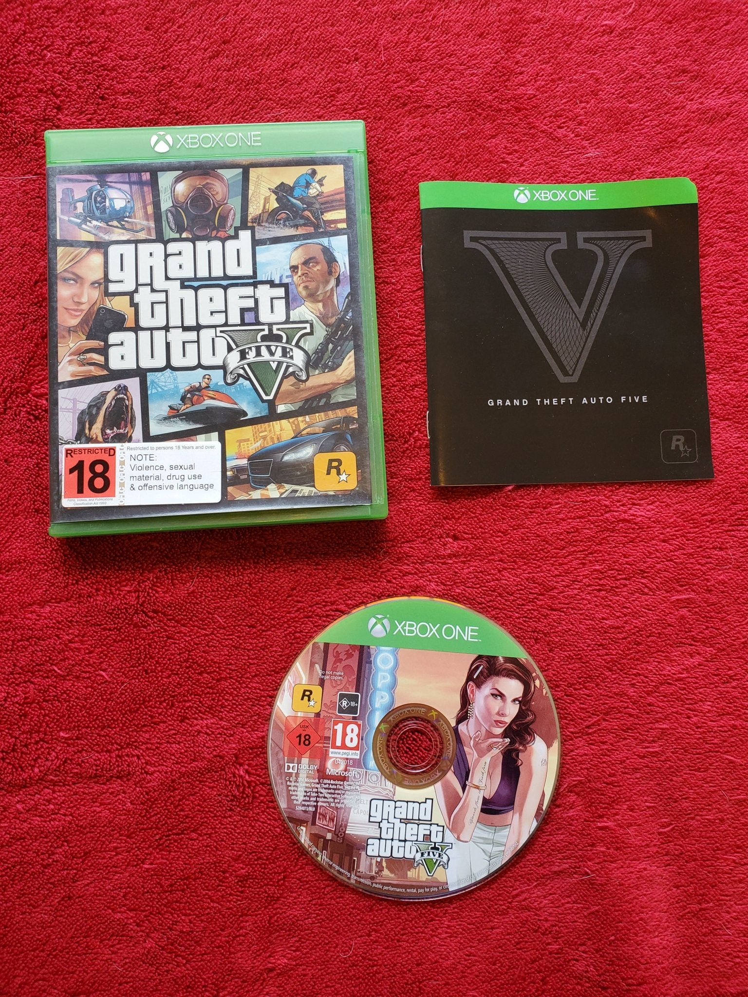 Grand Theft Auto 5 - 9/10! Xbox One Game - Xbox One - Xbox One, Games - Level Up Gaming NZ