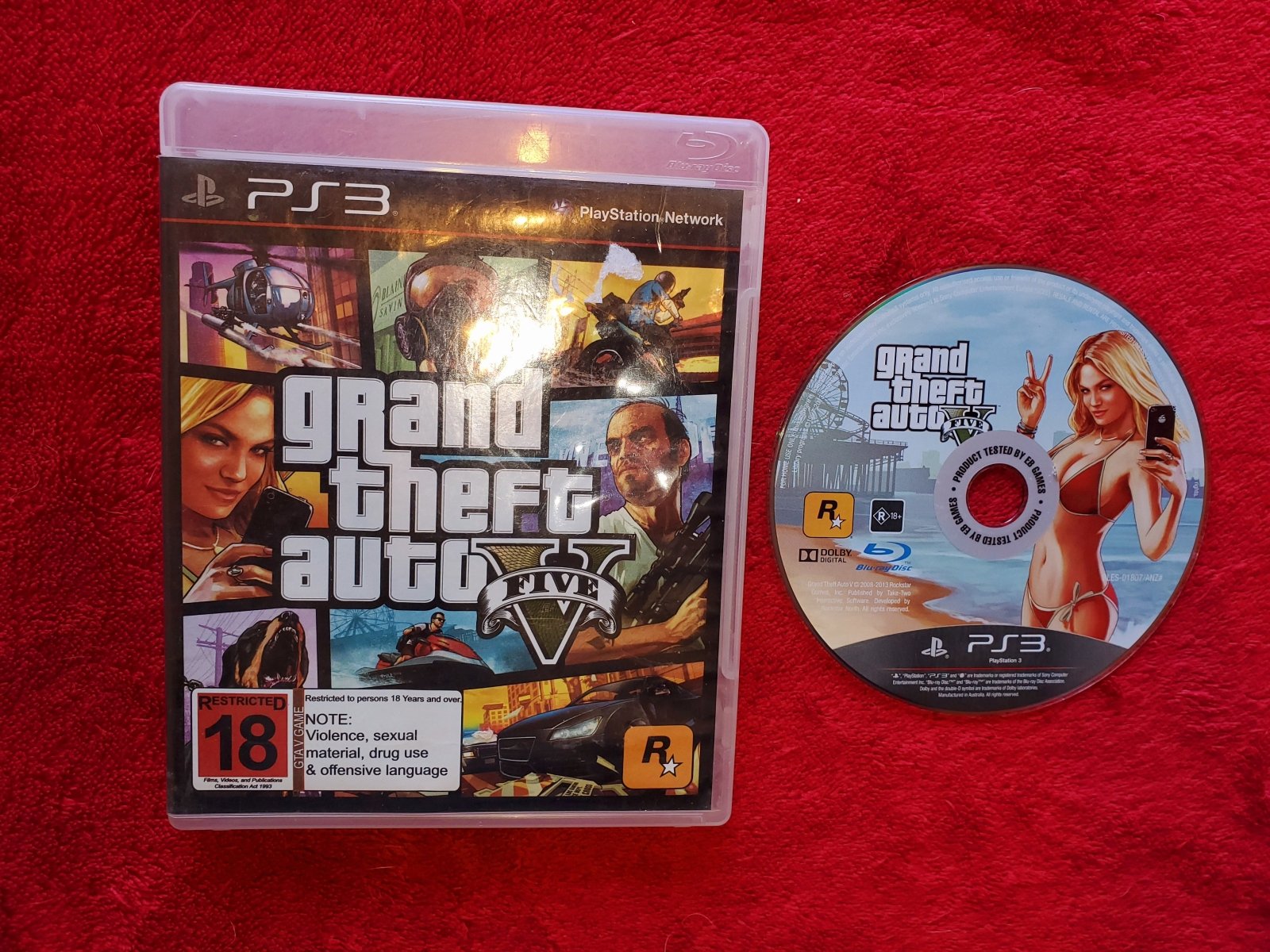 Grand Theft Auto 5 - PS3 Game - PlayStation 3, Games, Action and adventure - Level Up Gaming NZ