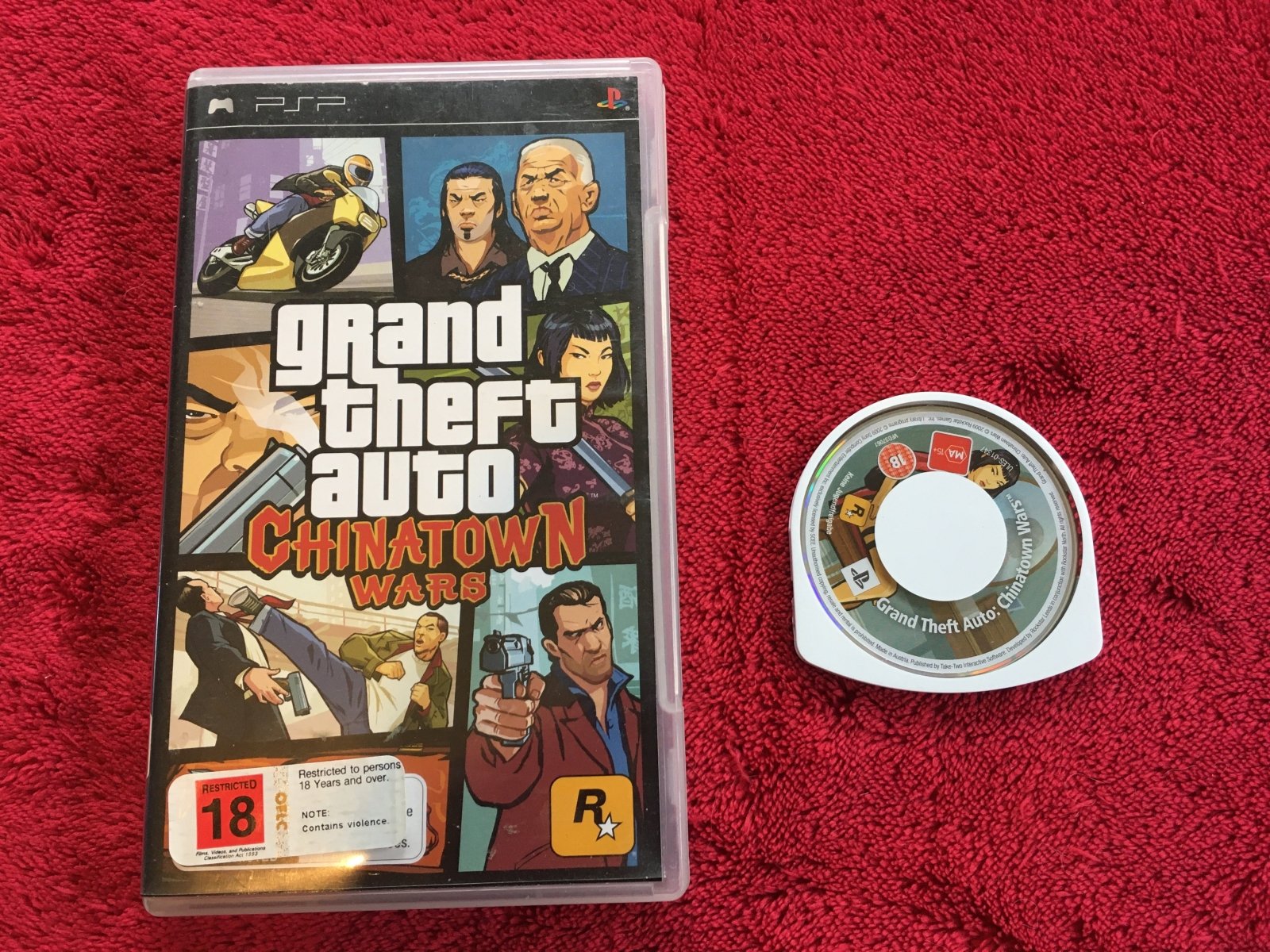 Grand Theft Auto: Chinatown Wars - 9.5/10! PSP Game - Play Station Portable (PSP), Games, Action and Adventure - Level Up Gaming NZ