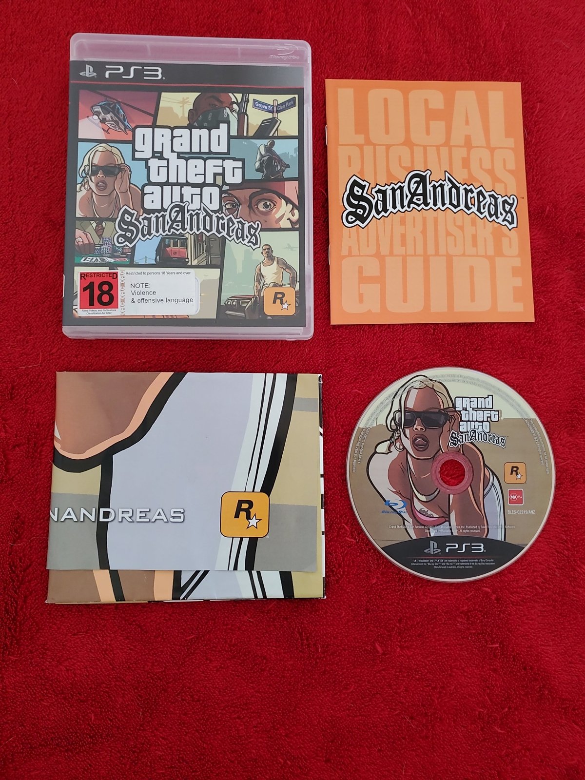Grand Theft Auto: San Andreas - 9.6/10 PS3 Game - PlayStation 3, Games, Action and adventure - Level Up Gaming NZ