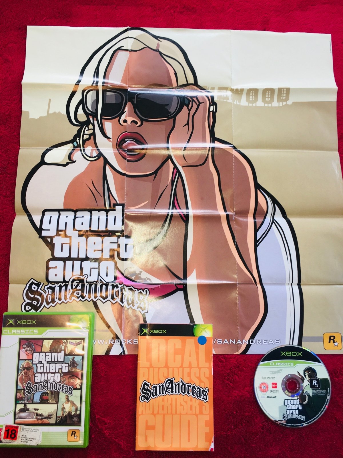 Grand Theft Auto: San Andreas - 9.6/10! XBOX Game - Xbox, Games, Action and adventure - Level Up Gaming NZ
