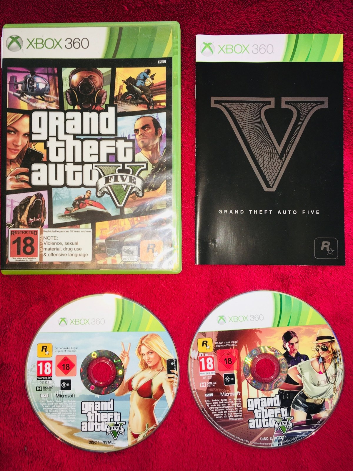 Grand Theft Auto 5 - 9/10! XBOX360 Game - Xbox 360, Games, Action and adventure - Level Up Gaming NZ